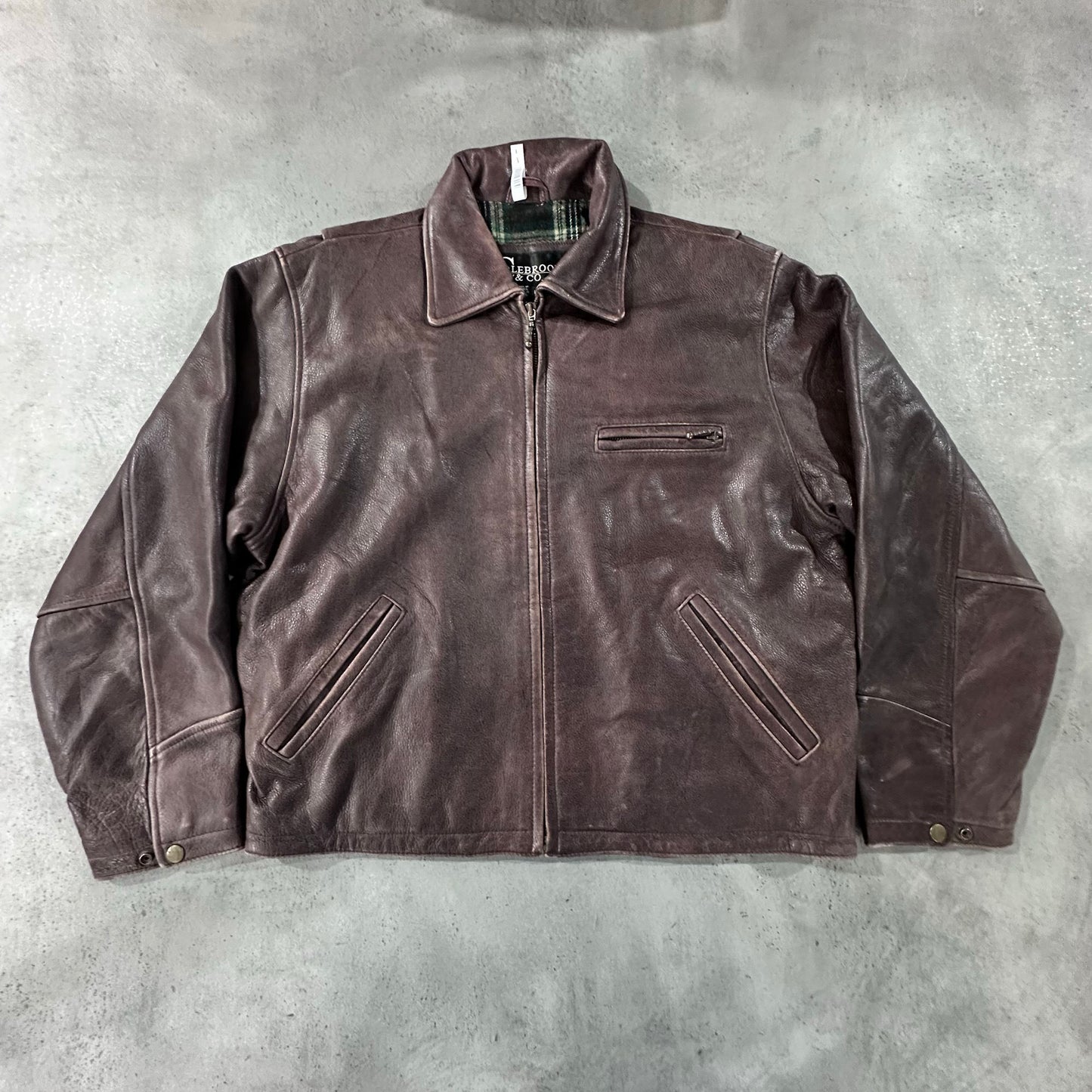 Vintage 70s-90s South Korea Retro Leather Jackets