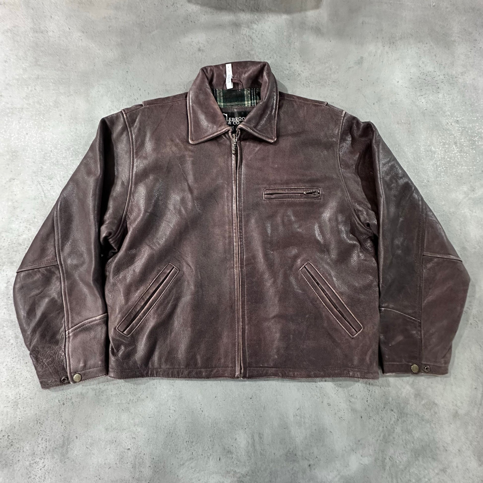 Vintage 70s-90s South Korea Retro Leather Jackets