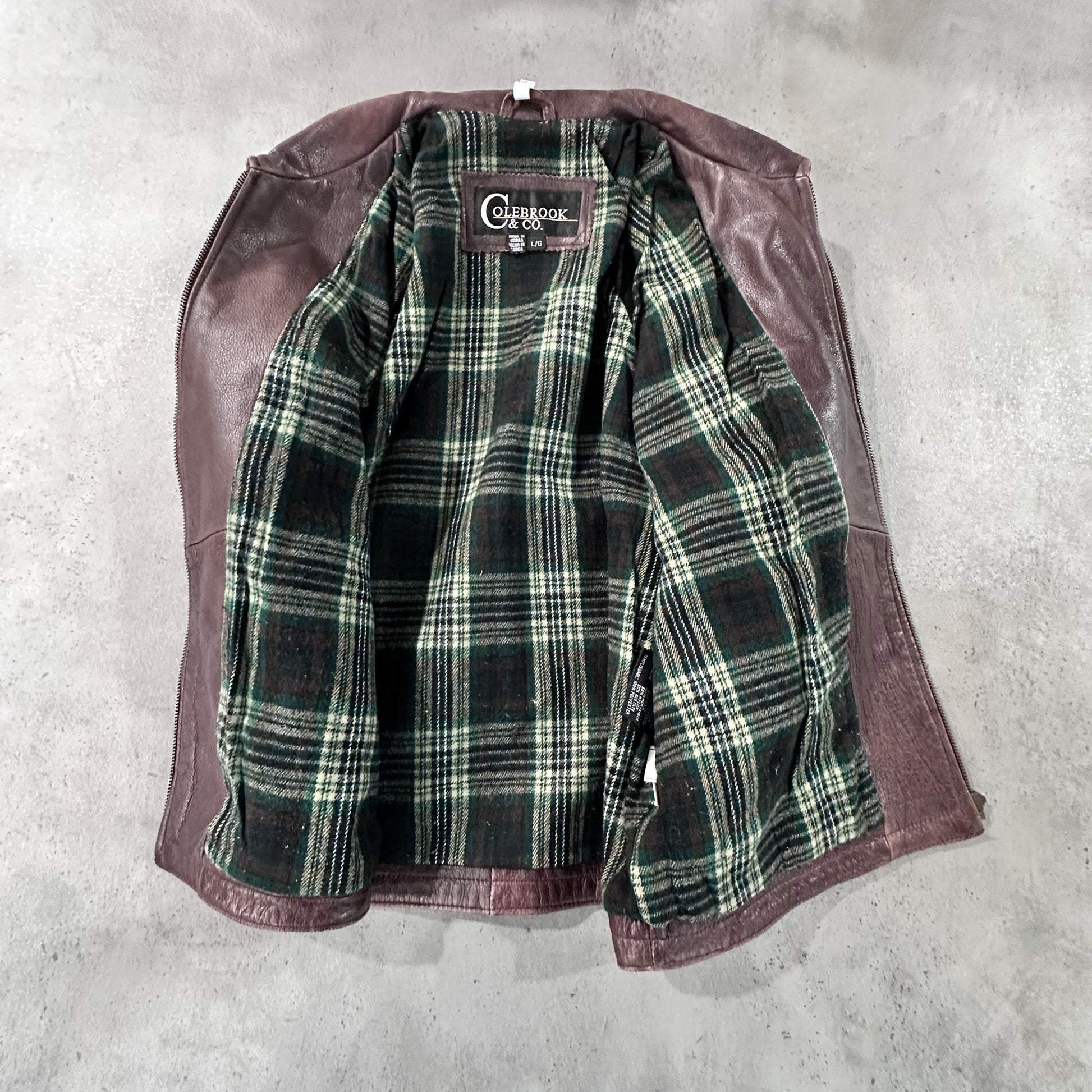 Vintage 70s-90s South Korea Retro Leather Jackets