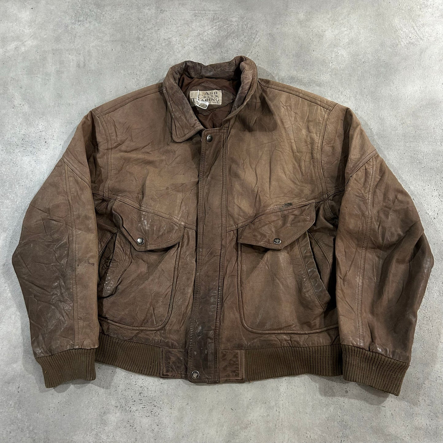 Vintage 70s-90s Retro Flight Leather Jackets