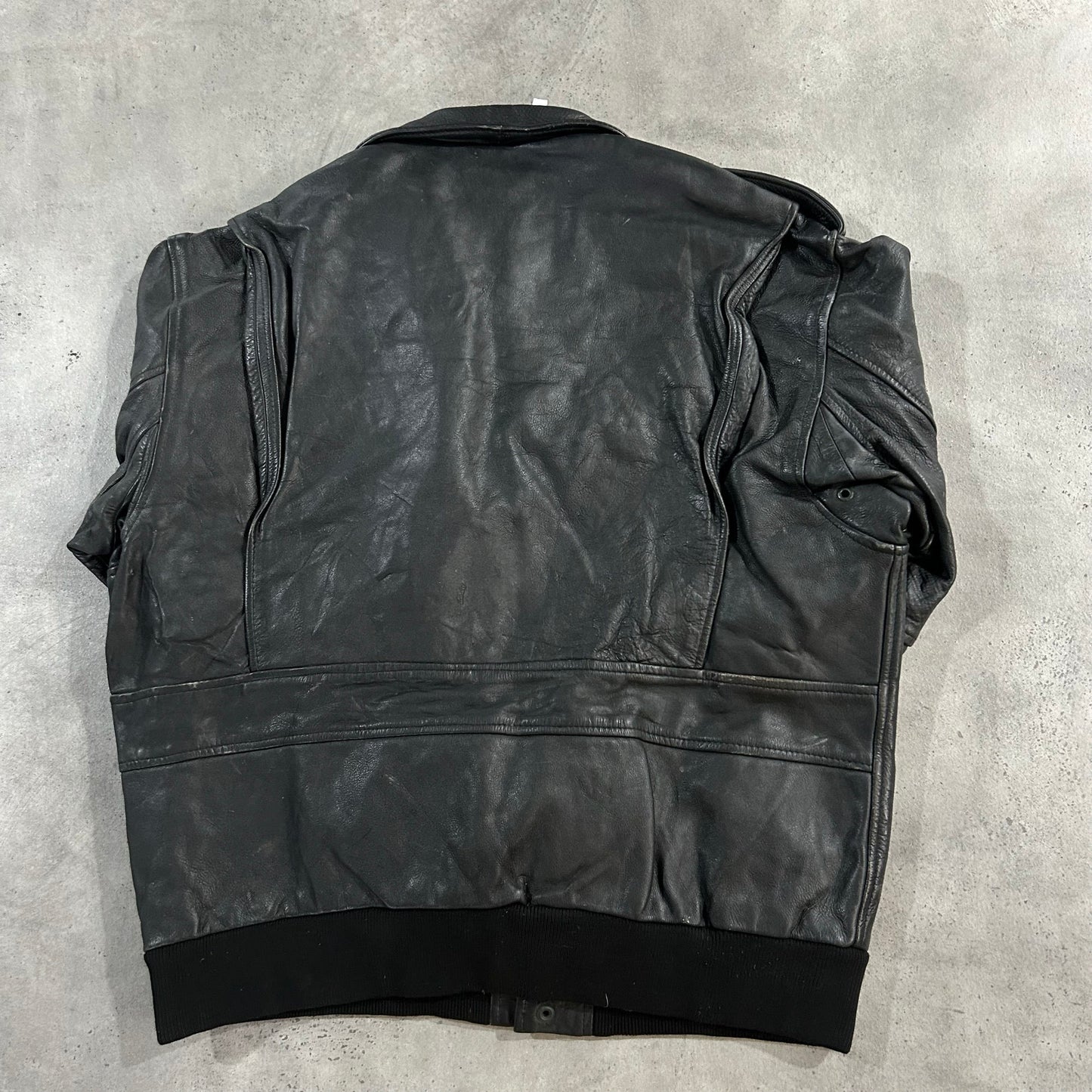 Vintage 70s-90s France Military Flight Leather Jackets