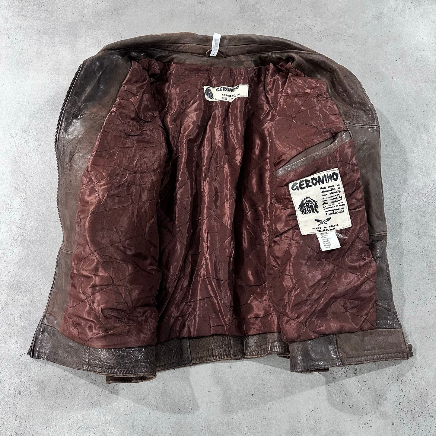 Vintage 70s-90s France Retro Leather Jackets