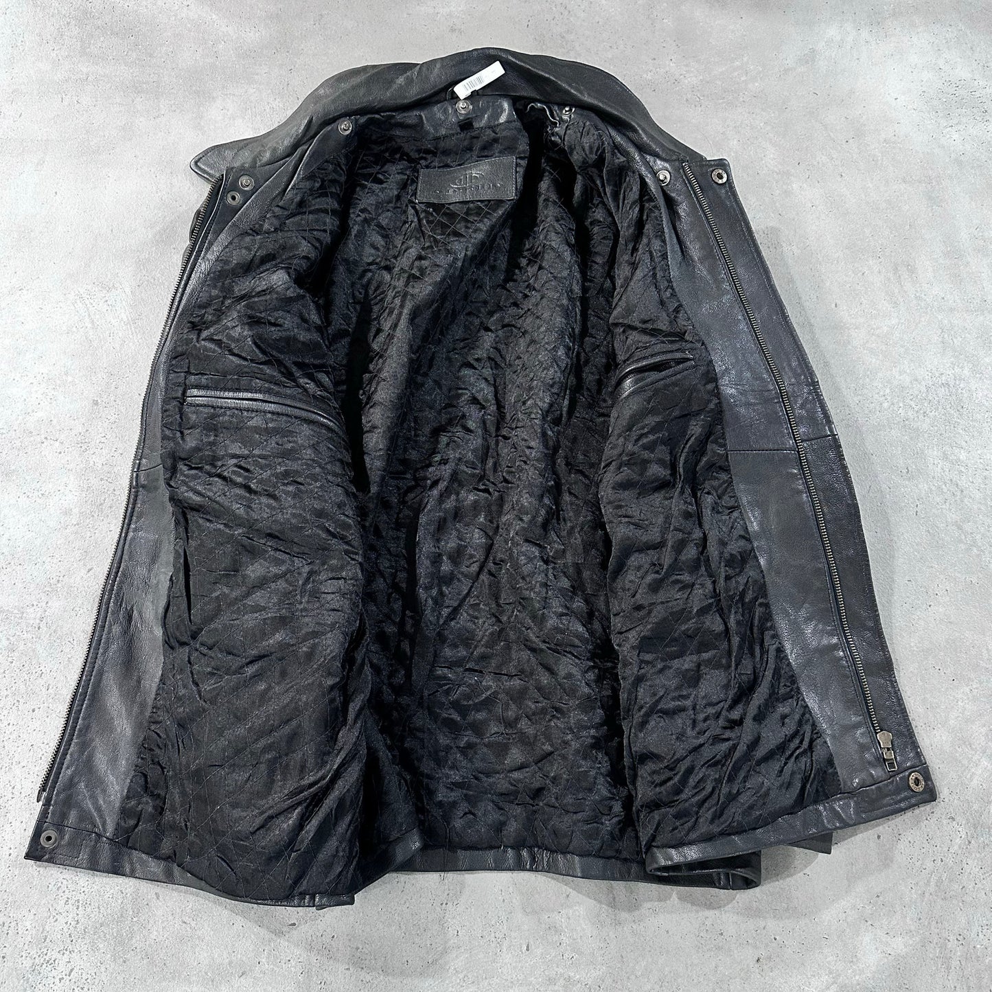 Vintage Retro Mid-Length Leather Jackets