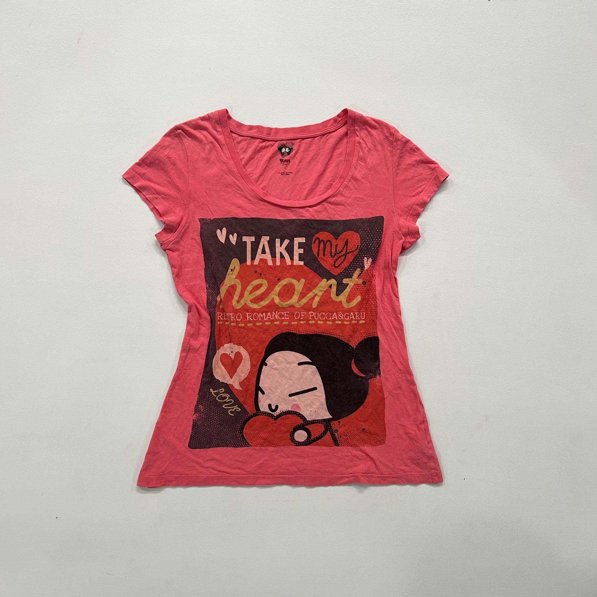 Y2K Printed Pucca T-Shirt