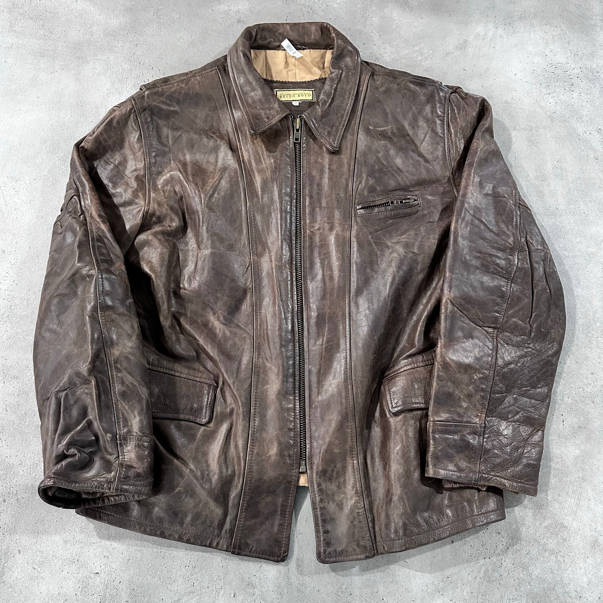 Vintage 70s-90s Italy Retro Leather Jackets