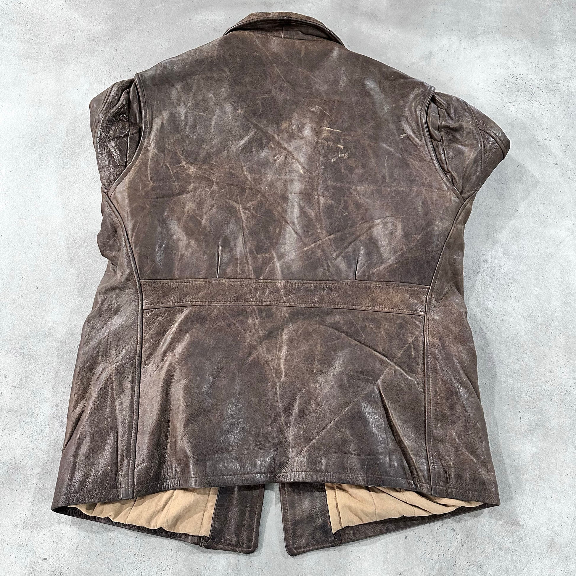 Vintage 70s-90s Italy Retro Leather Jackets