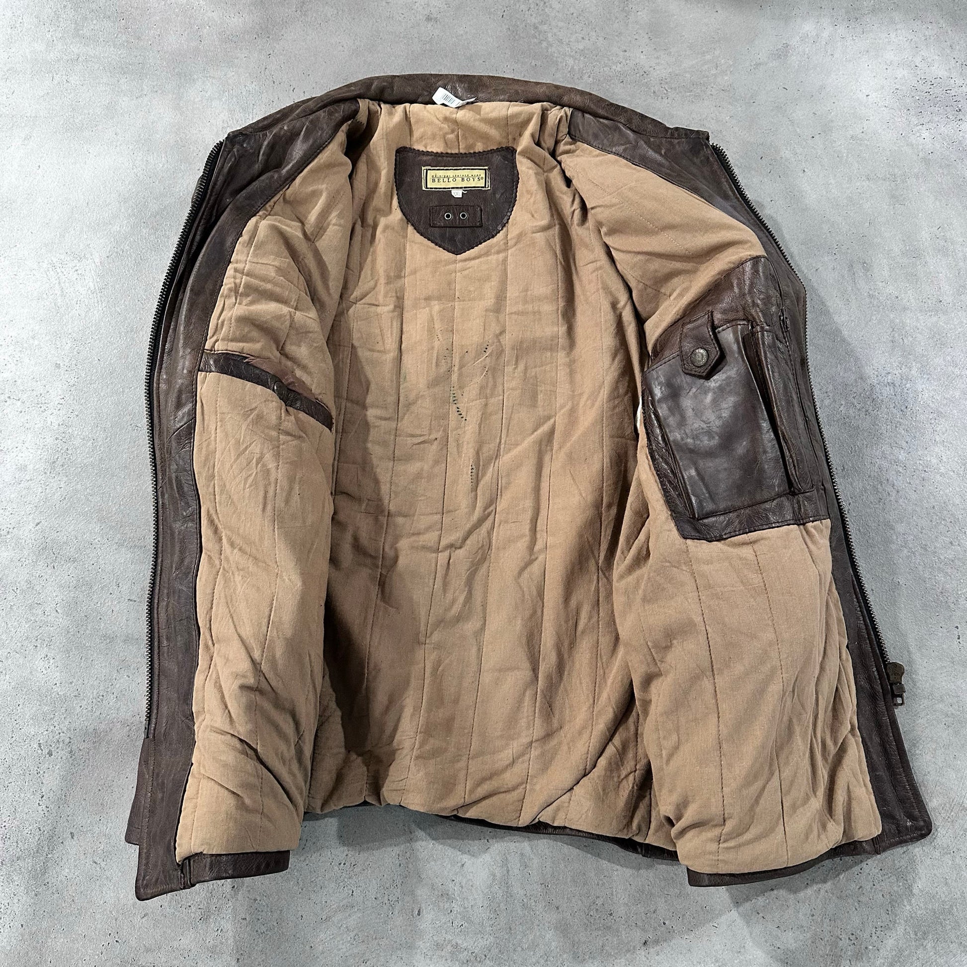 Vintage 70s-90s Italy Retro Leather Jackets