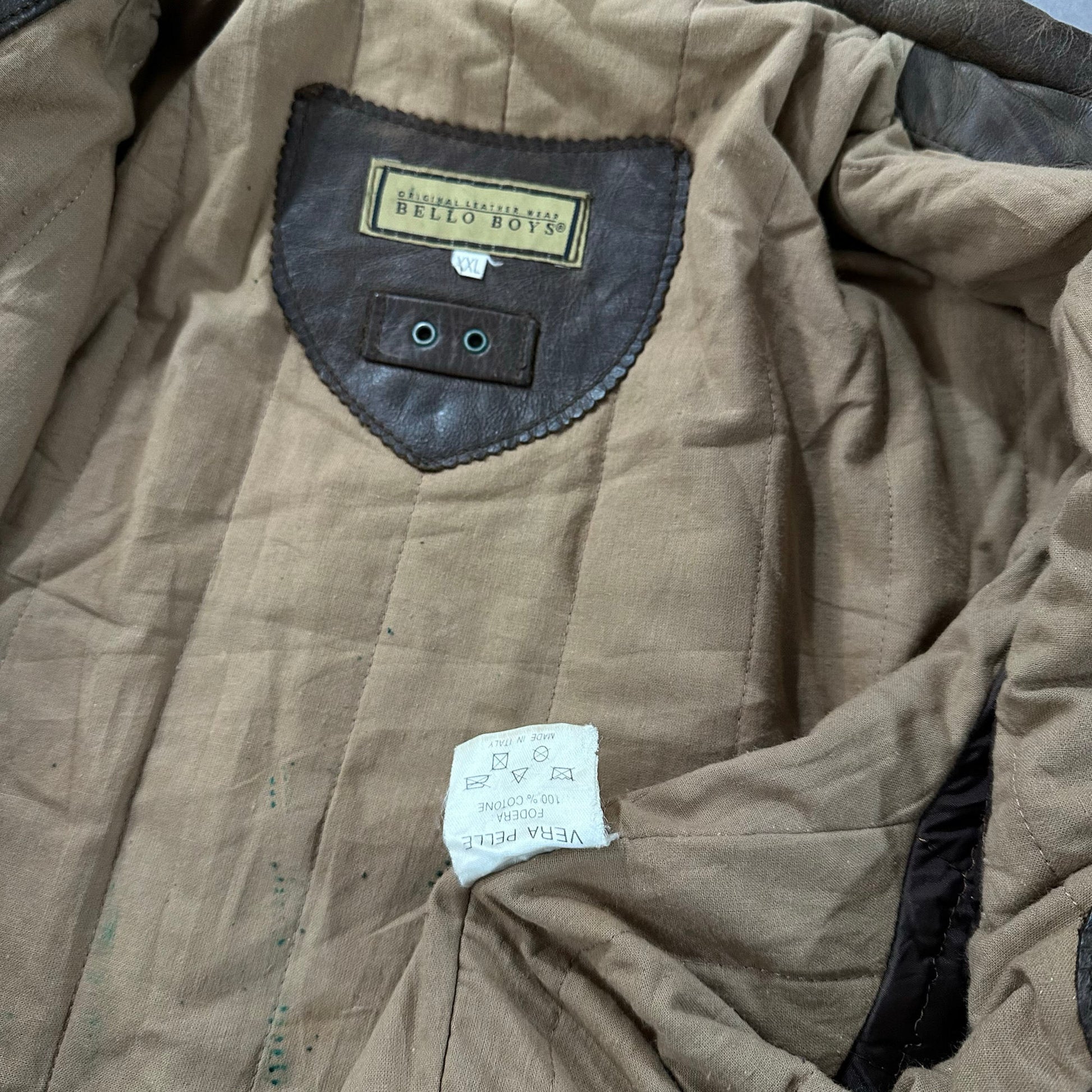 Vintage 70s-90s Italy Retro Leather Jackets