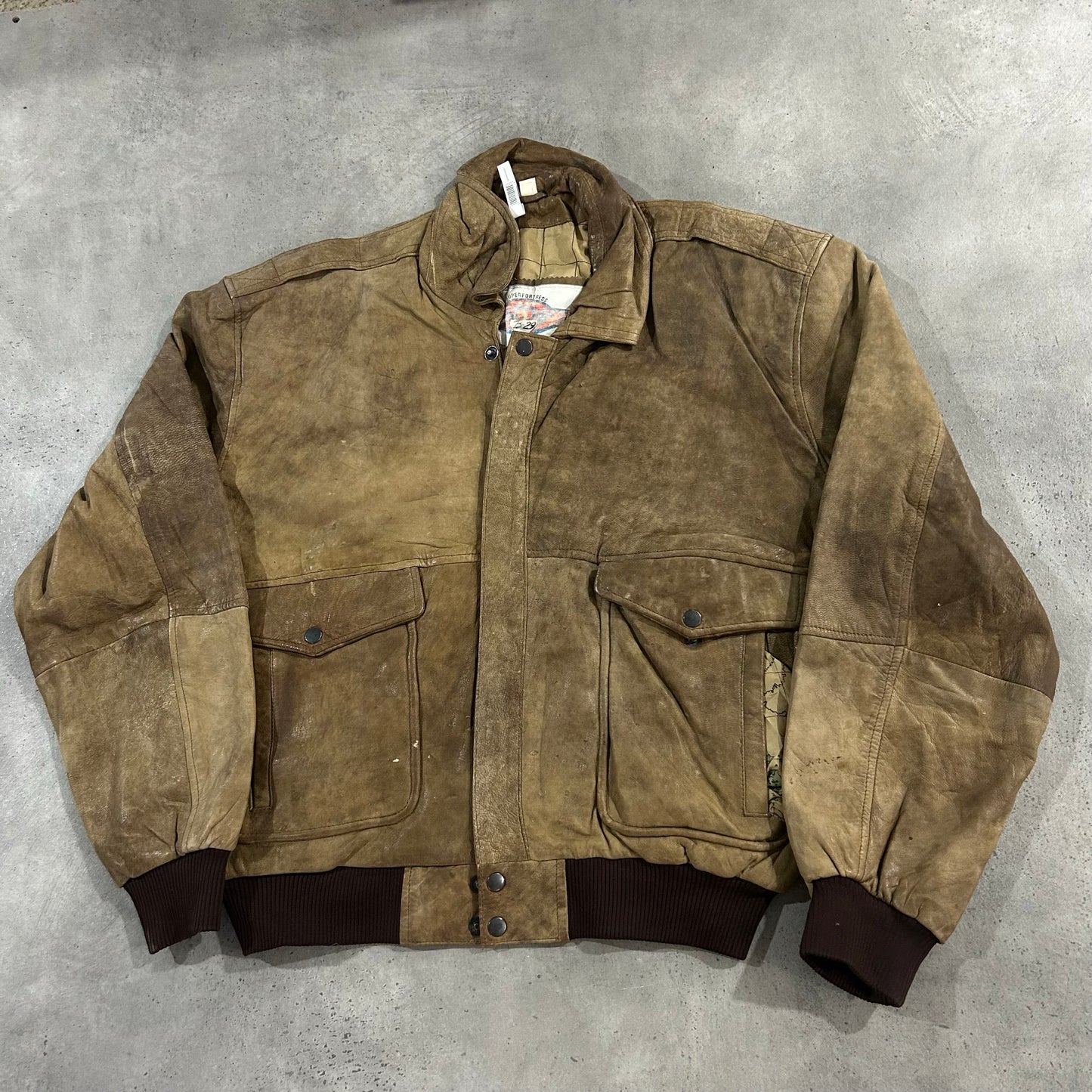 Vintage 70s-90s Military Flight Leather Jackets