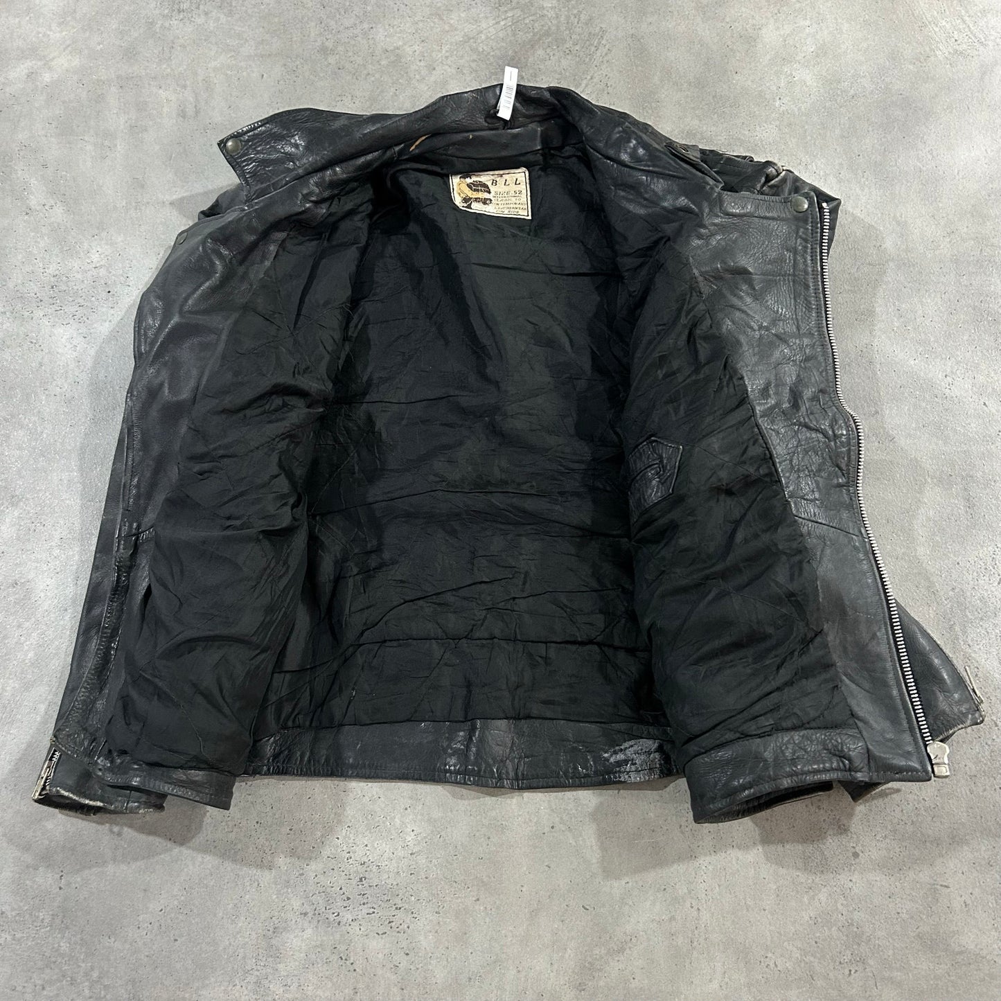 Vintage 70s-90s Retro Double Rider Leather Jackets