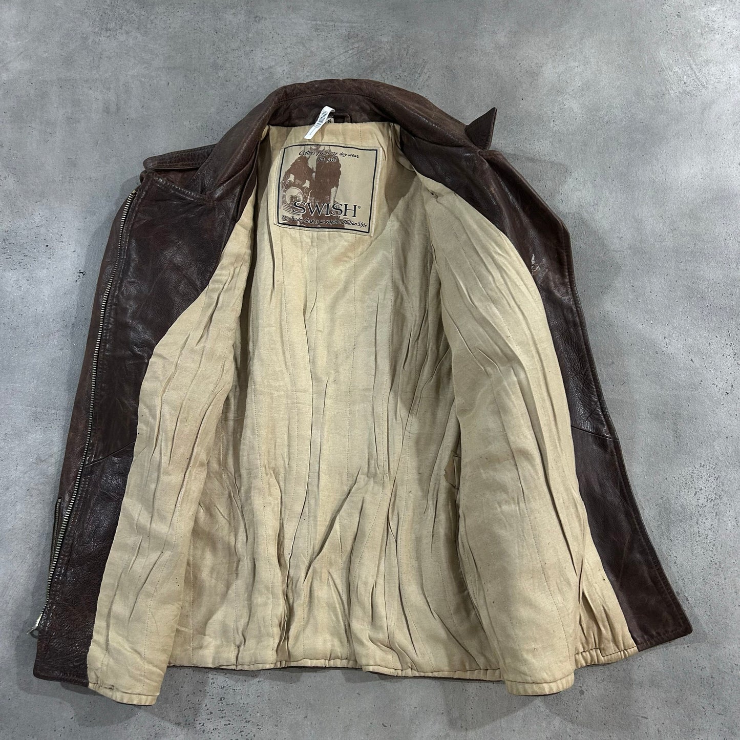 Vintage 70s-90s Italy Retro Mid-Length Leather Jackets