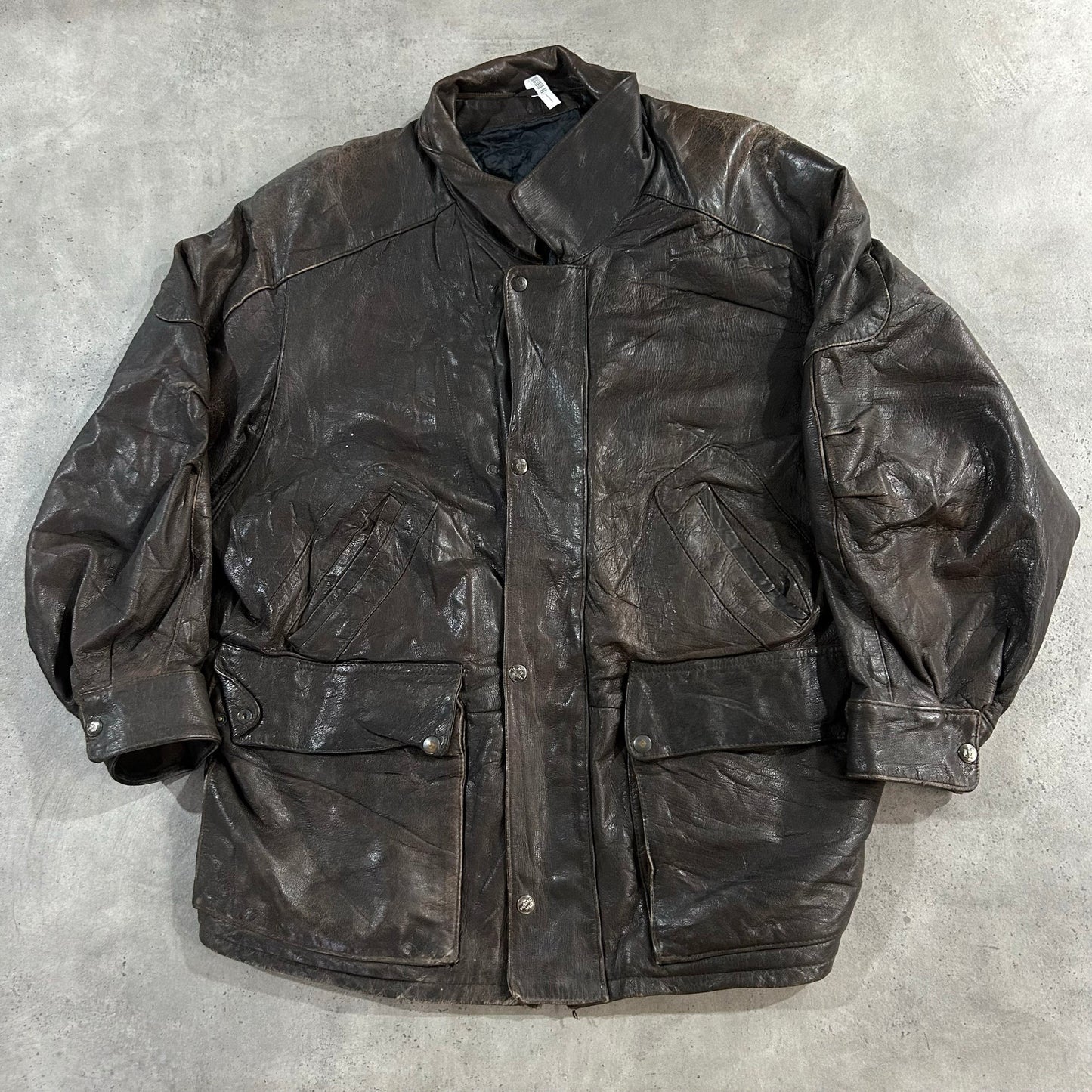 Vintage 70s-90s Retro Mid-Length Leather Jackets