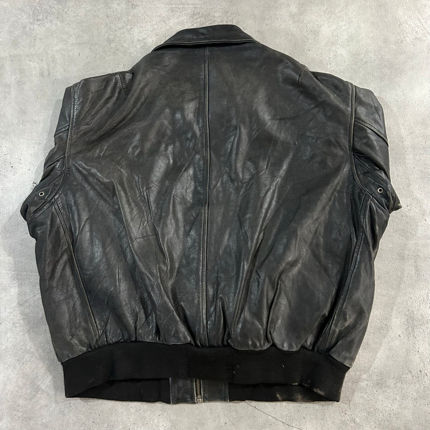 Vintage France Redskins Retro Flight Leather Jackets
