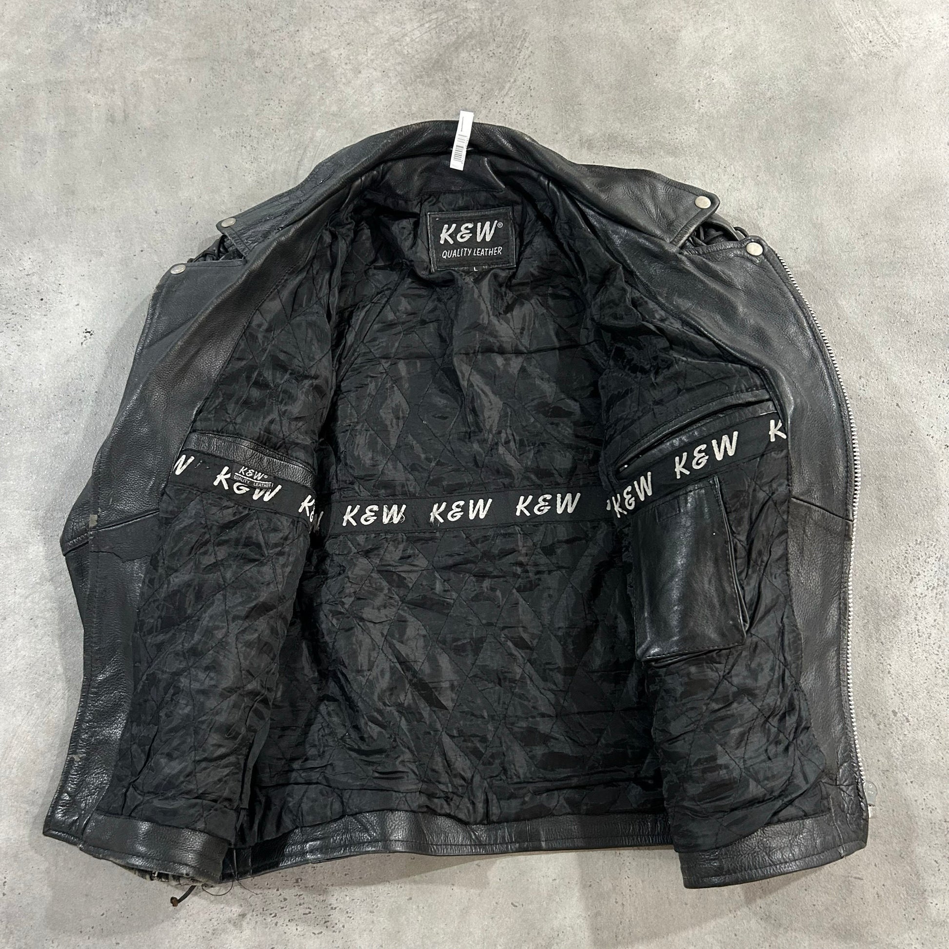 Vintage 70s-90s Retro Double Rider Leather Jackets