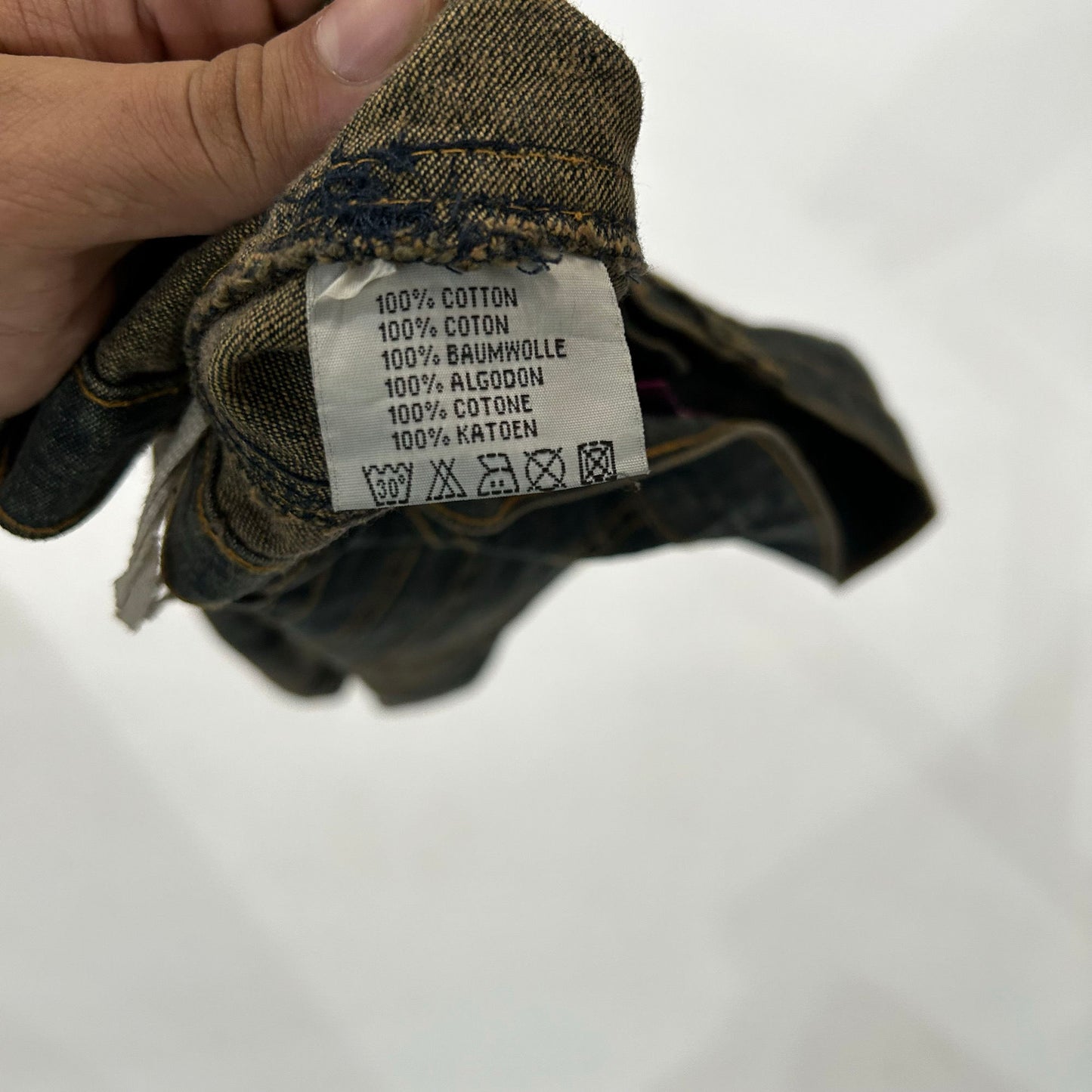 Y2K Flared Denim Skirt