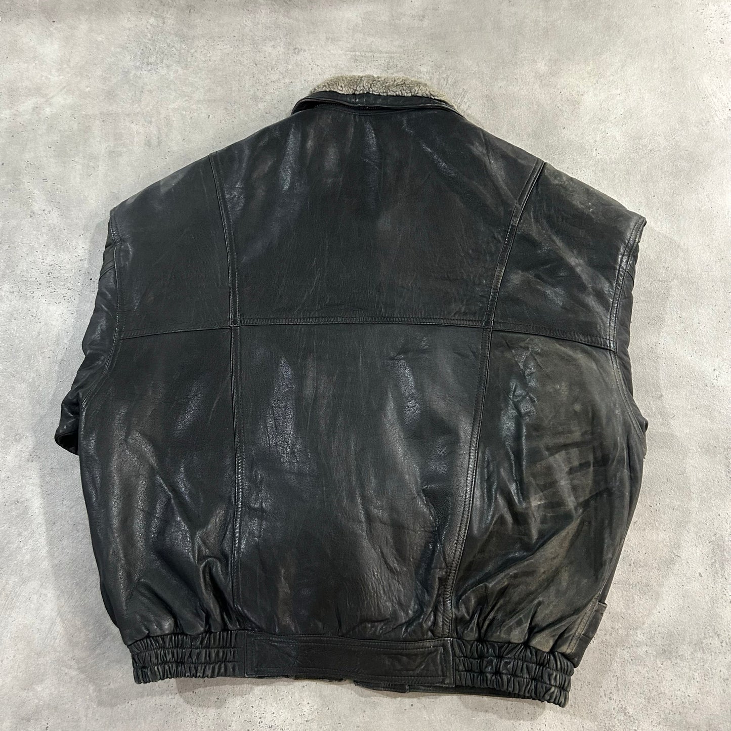 Vintage 70s-90s Spain Retro Flight Leather Jackets
