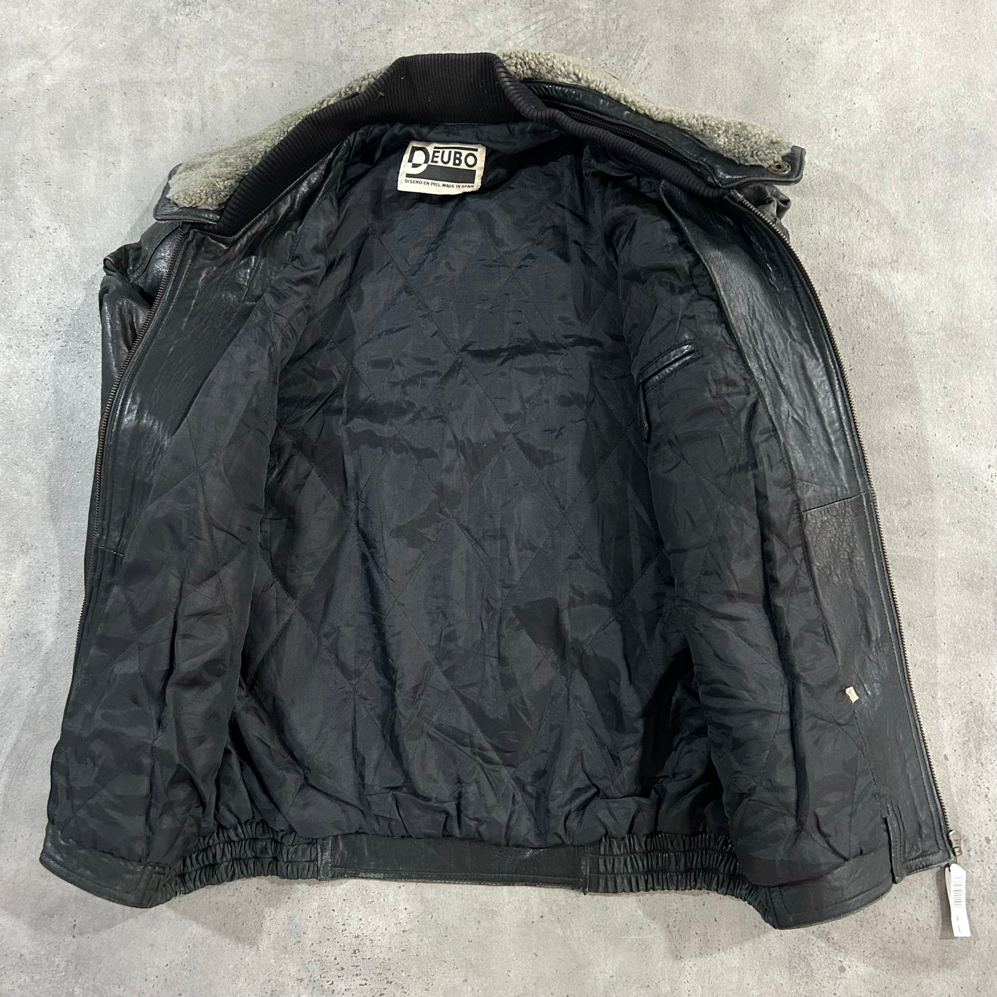 Vintage 70s-90s Spain Retro Flight Leather Jackets