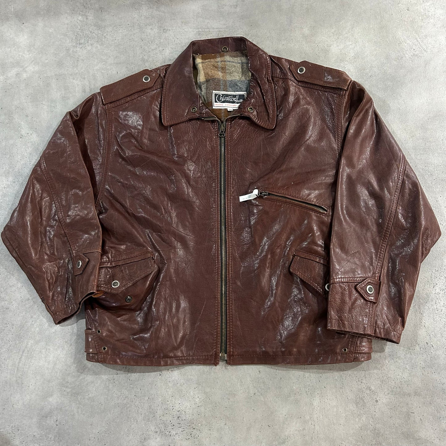 Vintage 70s-90s Italy Retro Leather Jackets
