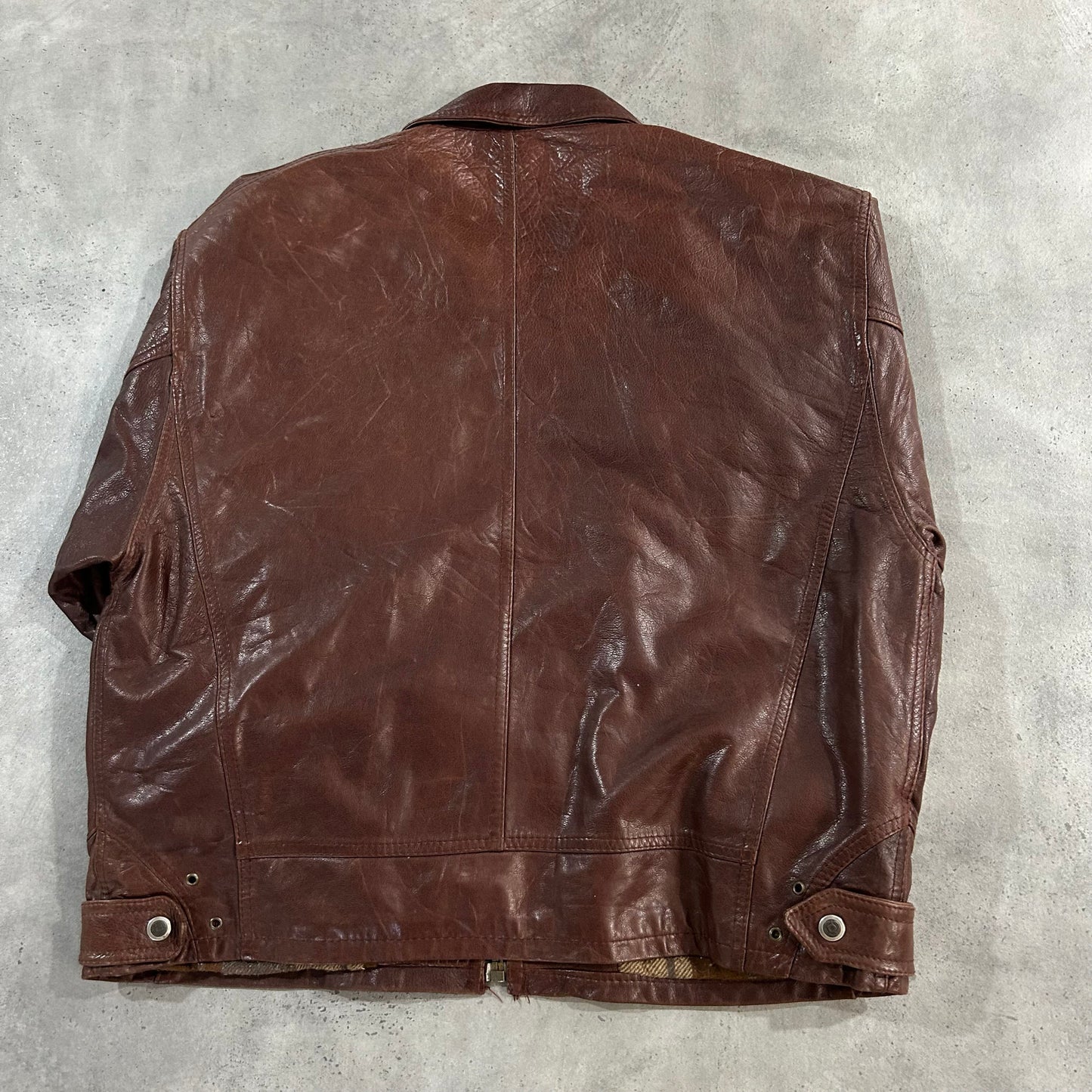 Vintage 70s-90s Italy Retro Leather Jackets