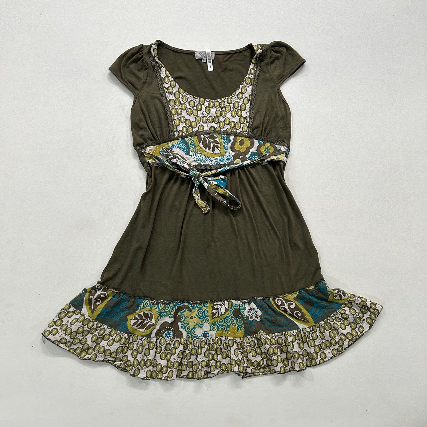 Spain Boho Floral Paisley Dress