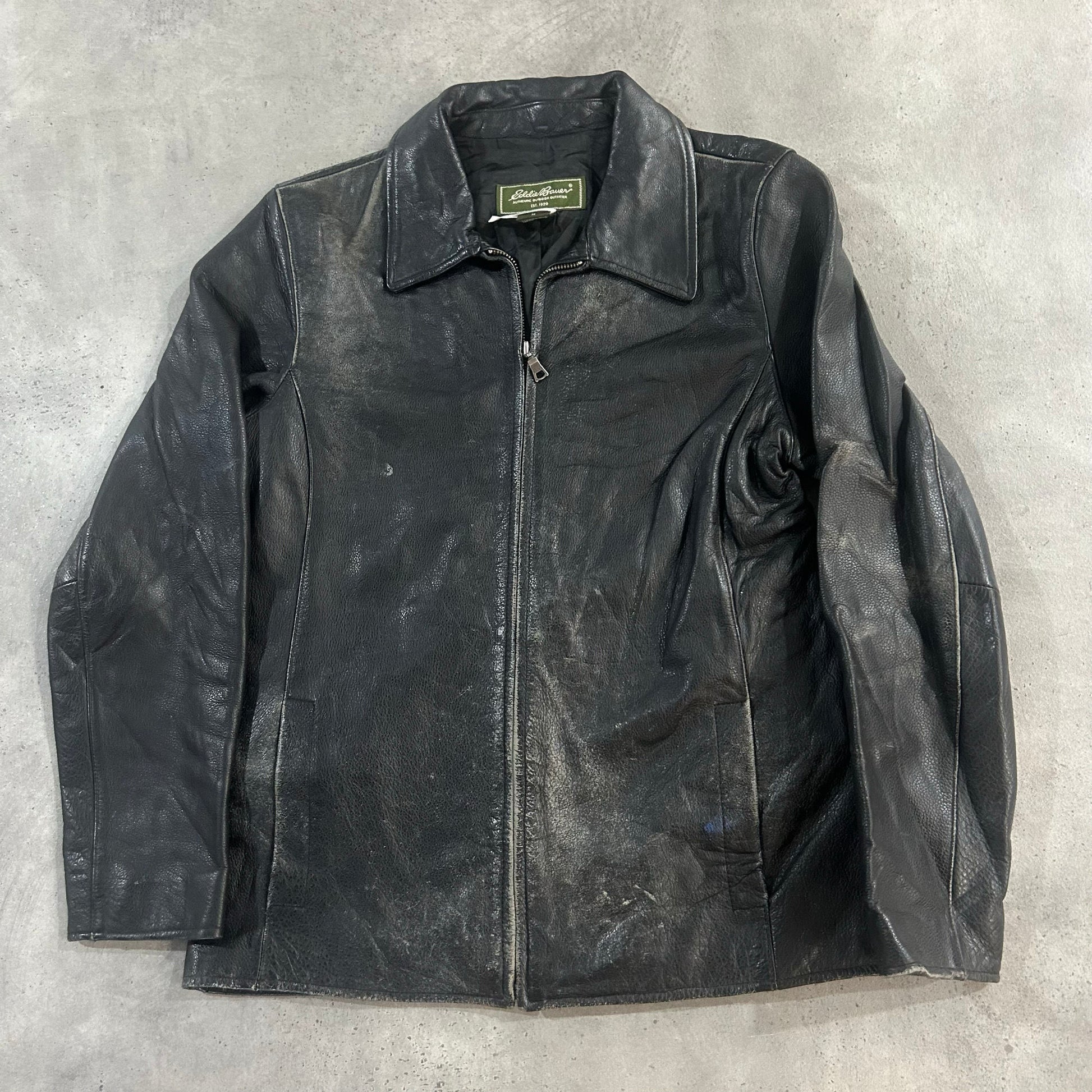 Vintage Eddie Bauer Outdoor Leather Jackets