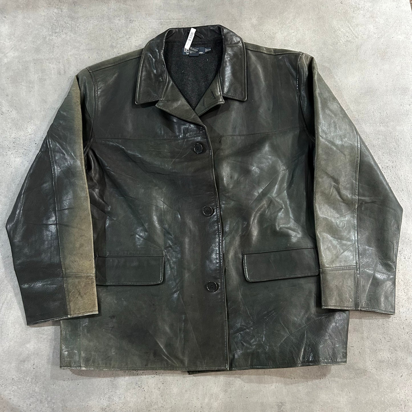 Vintage 70s-90s Pre-owned Luxury Mid-Length Leather Jackets