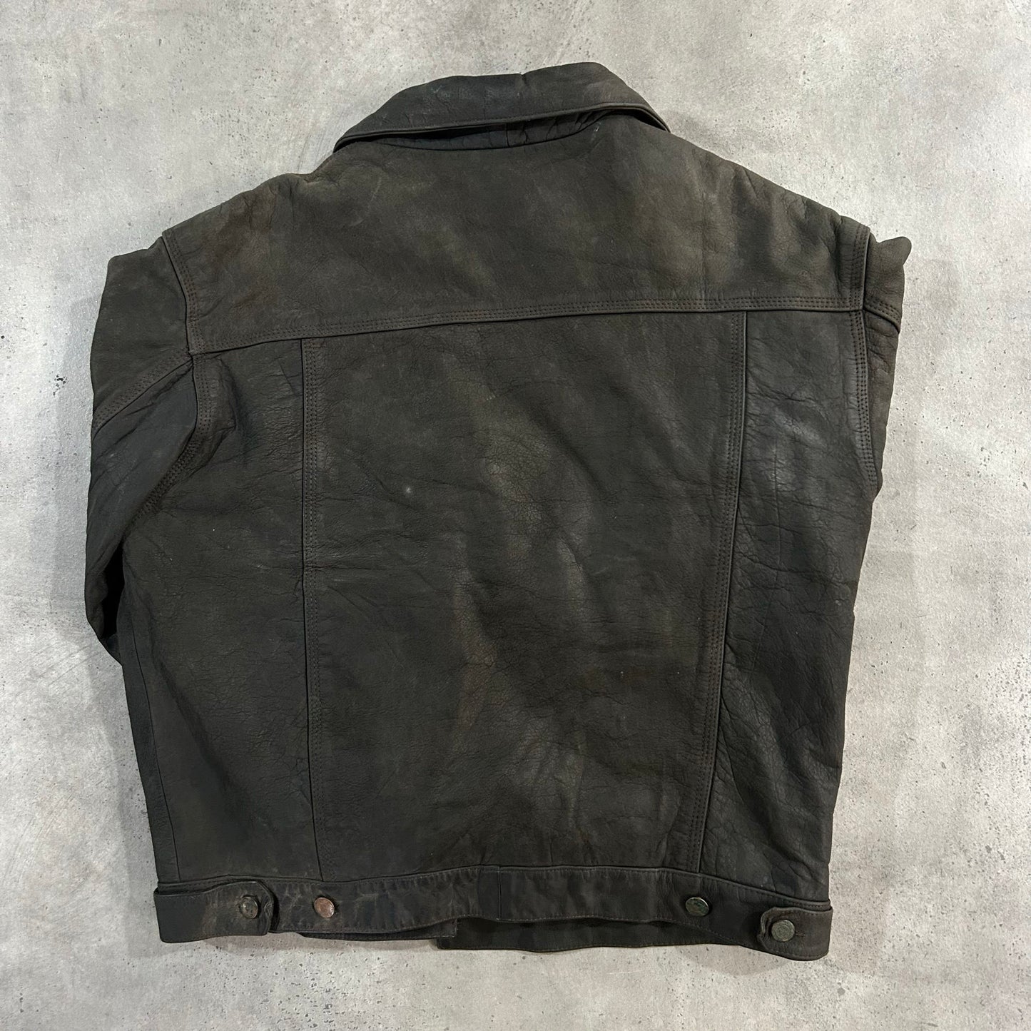 Vintage 70s-90s Oakwood Retro Leather Jackets