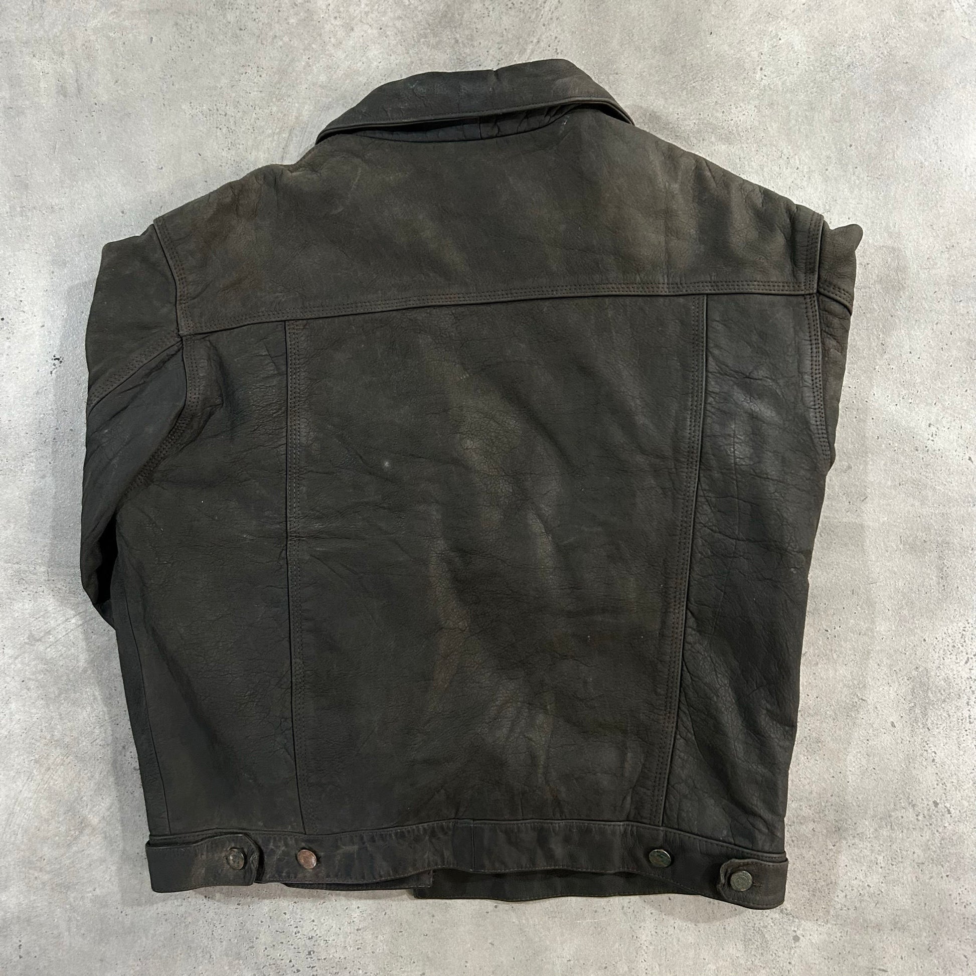 Vintage 70s-90s Oakwood Retro Leather Jackets
