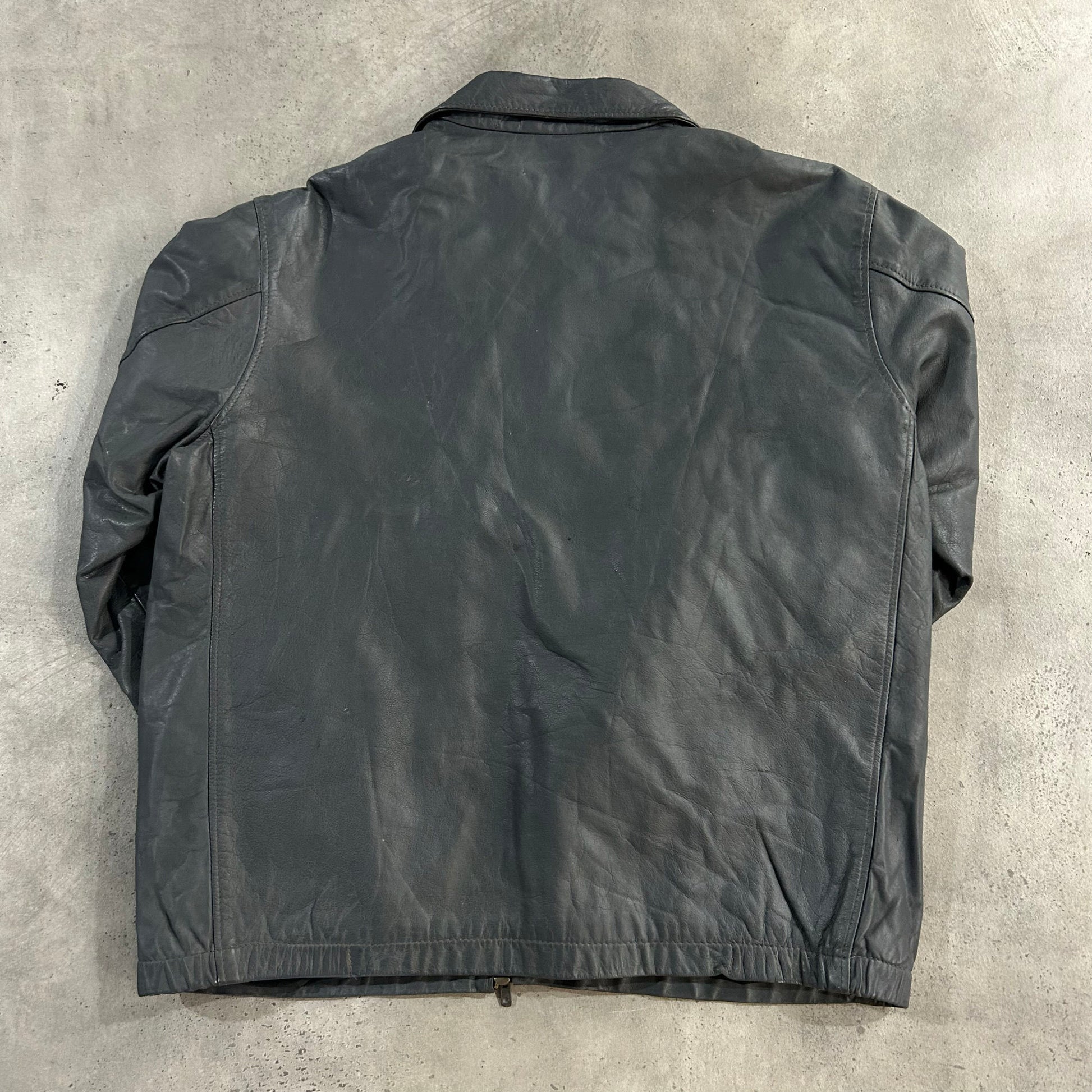 Vintage 70s-90s France Military Flight Leather Jackets