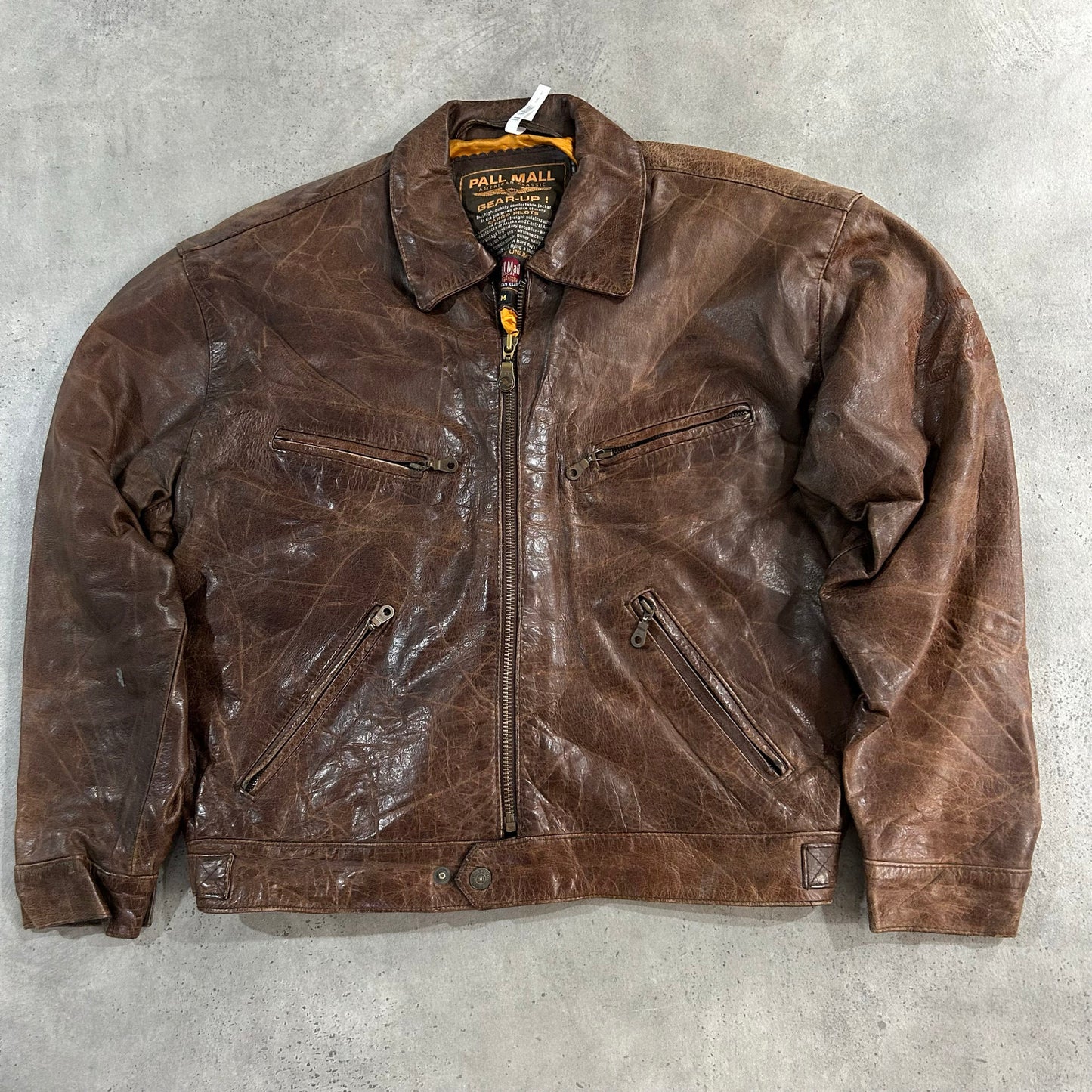 Vintage 70s-90s Retro Flight Leather Jackets