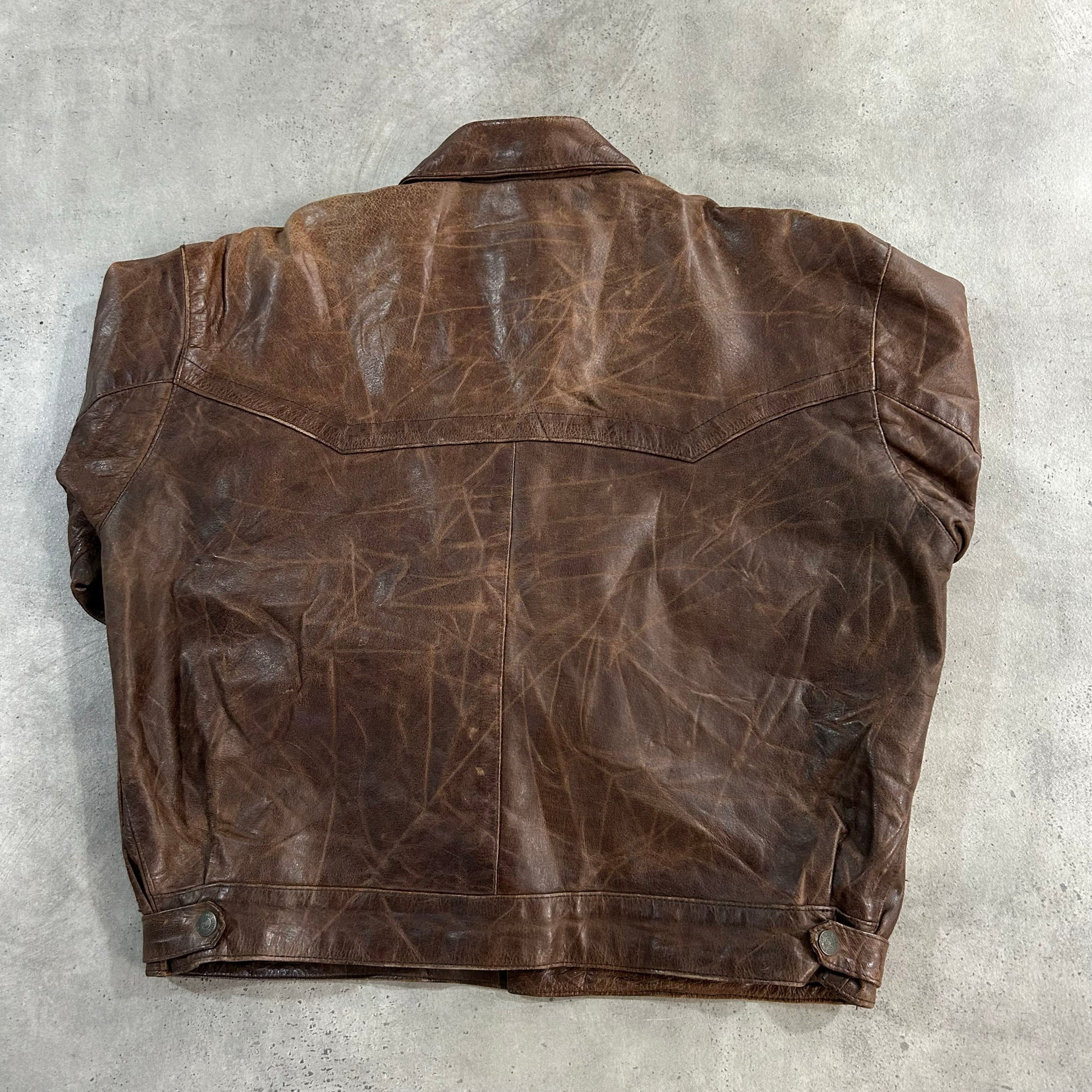 Vintage 70s-90s Retro Flight Leather Jackets