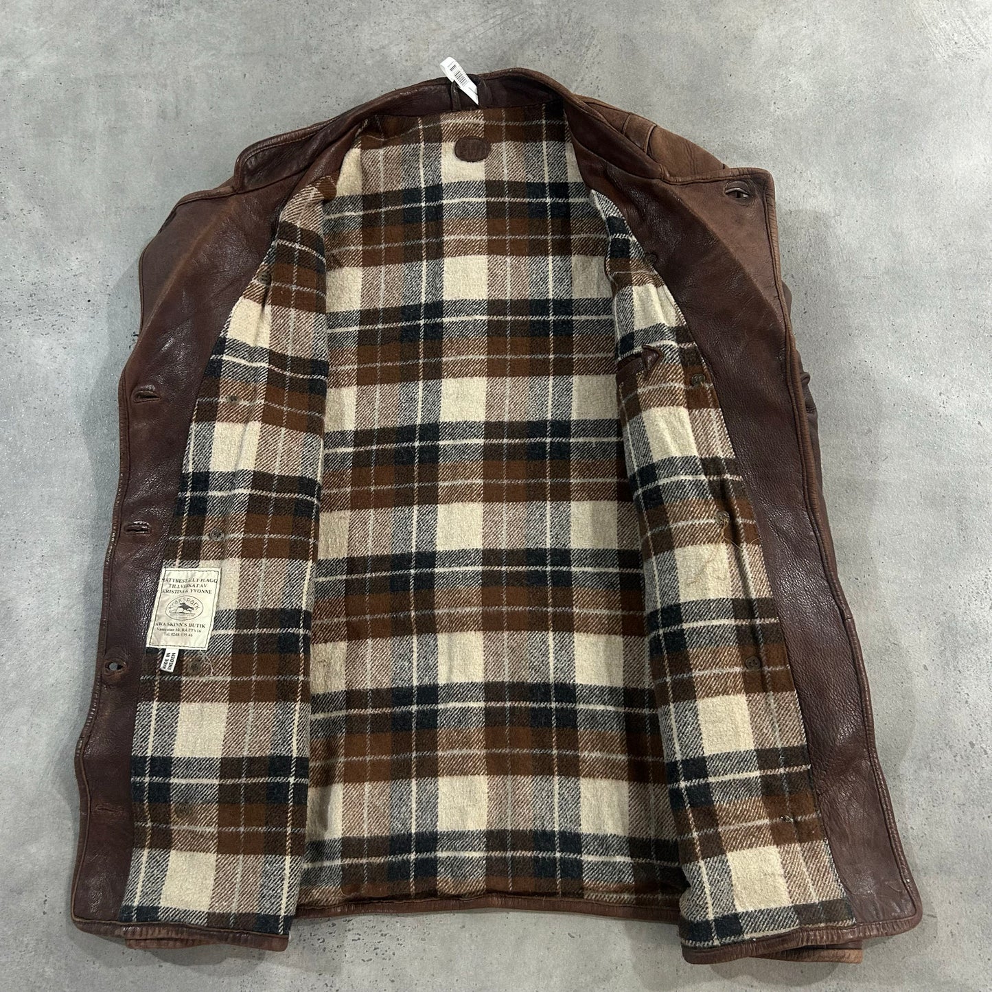 Vintage 70s-90s Sweden Mid-Length Leather Jackets