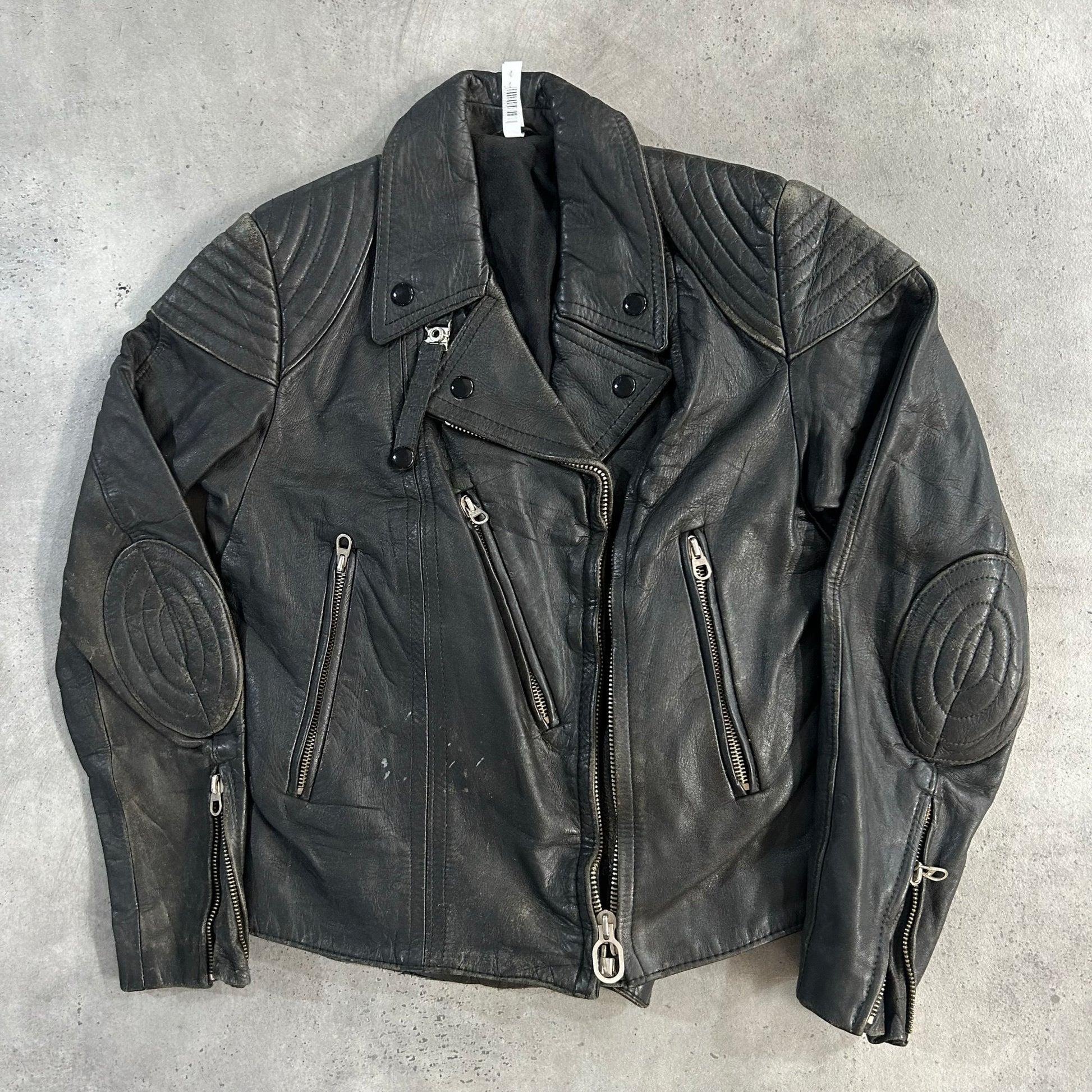 Vintage 70s-90s West Germany Double Rider Leather Jackets