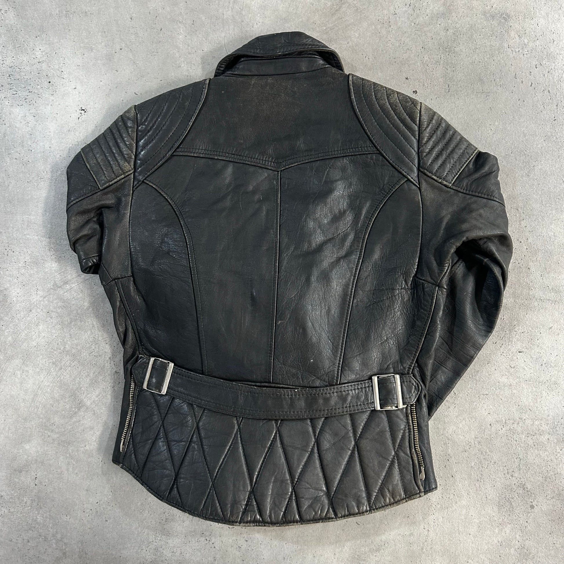 Vintage 70s-90s West Germany Double Rider Leather Jackets