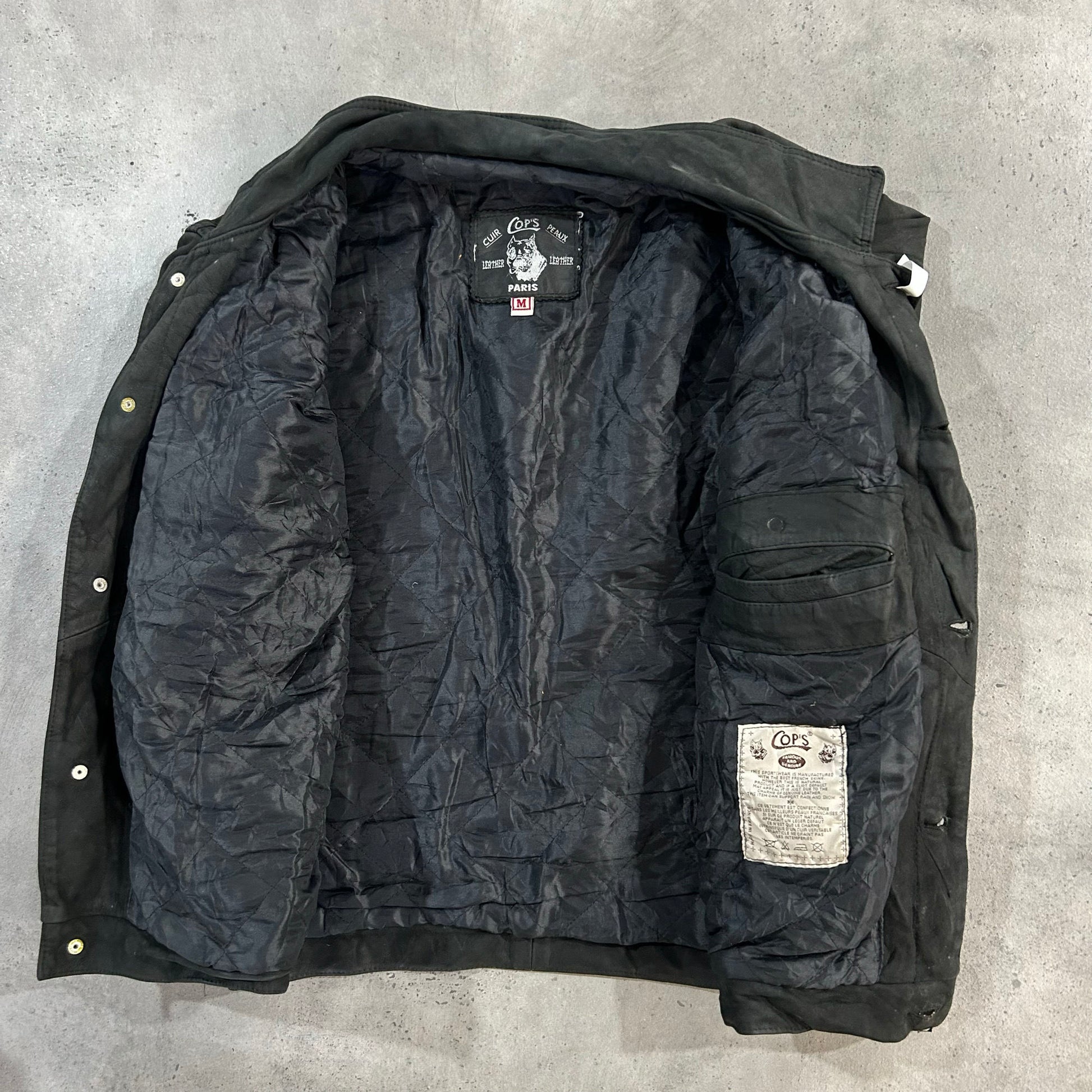 Vintage 70s-90s France Leather Jackets