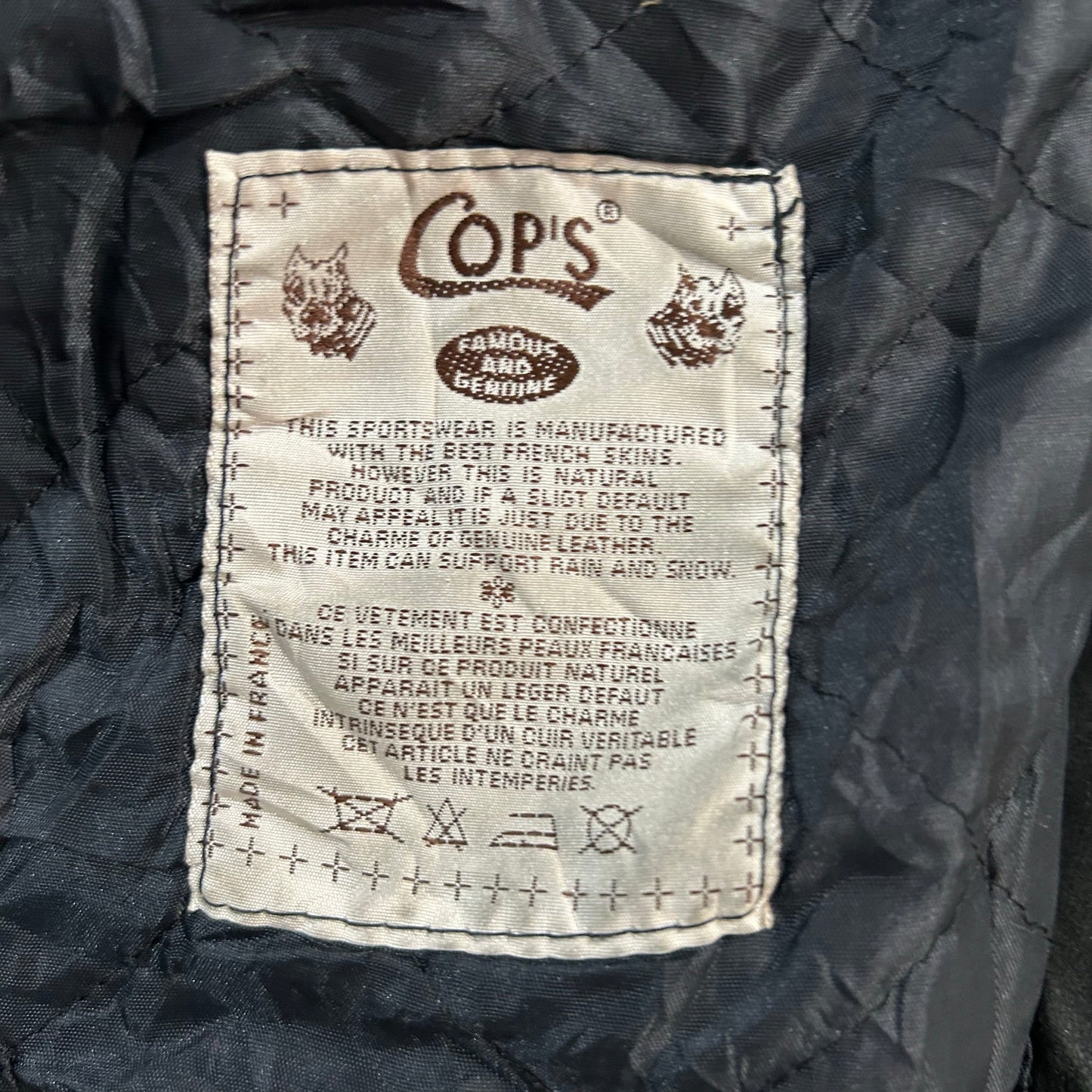 Vintage 70s-90s France Leather Jackets