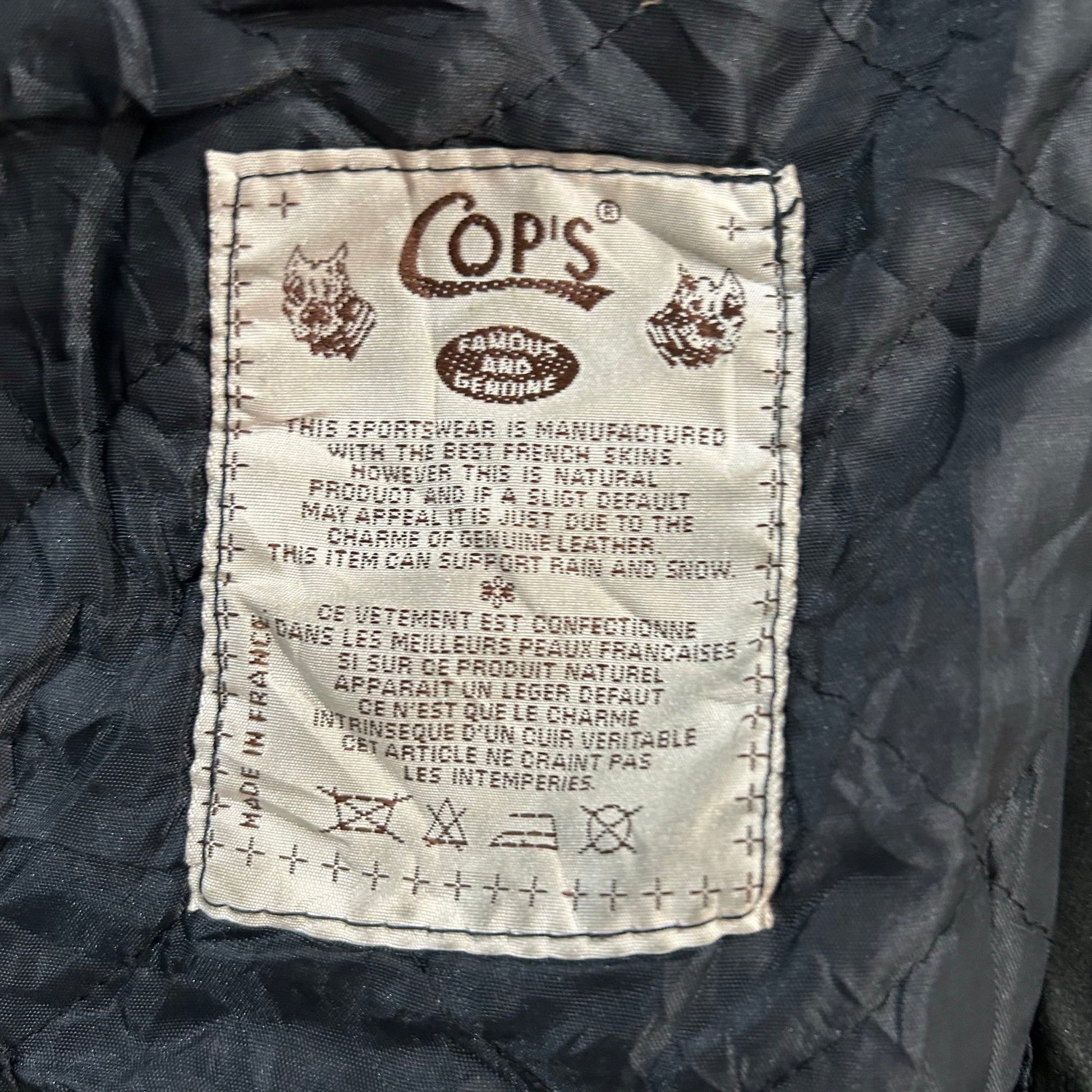 Vintage 70s-90s France Leather Jackets