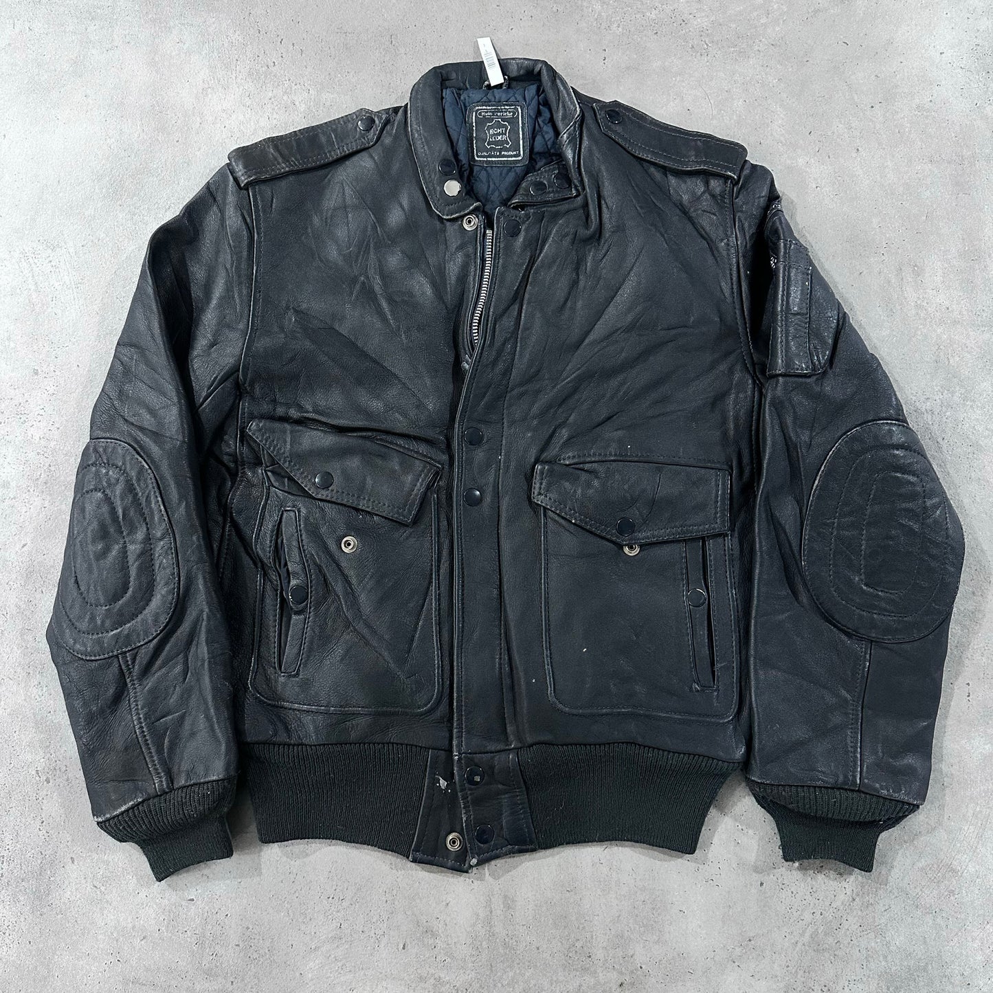 Vintage 70s-90s Germany Hein Gericke Retro Flight Leather Jackets