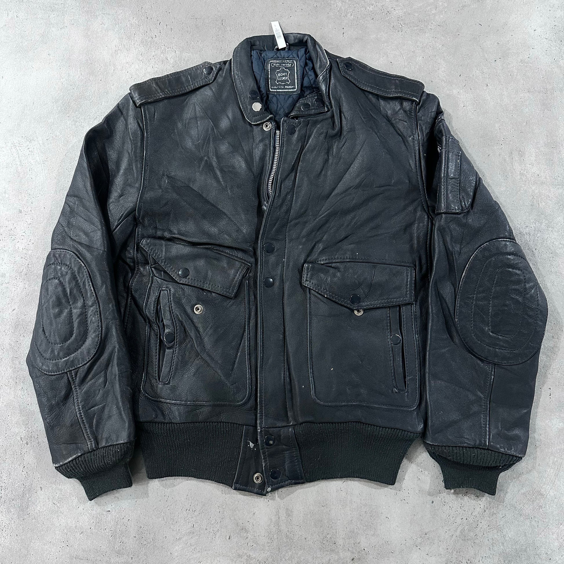 Vintage 70s-90s Germany Hein Gericke Retro Flight Leather Jackets