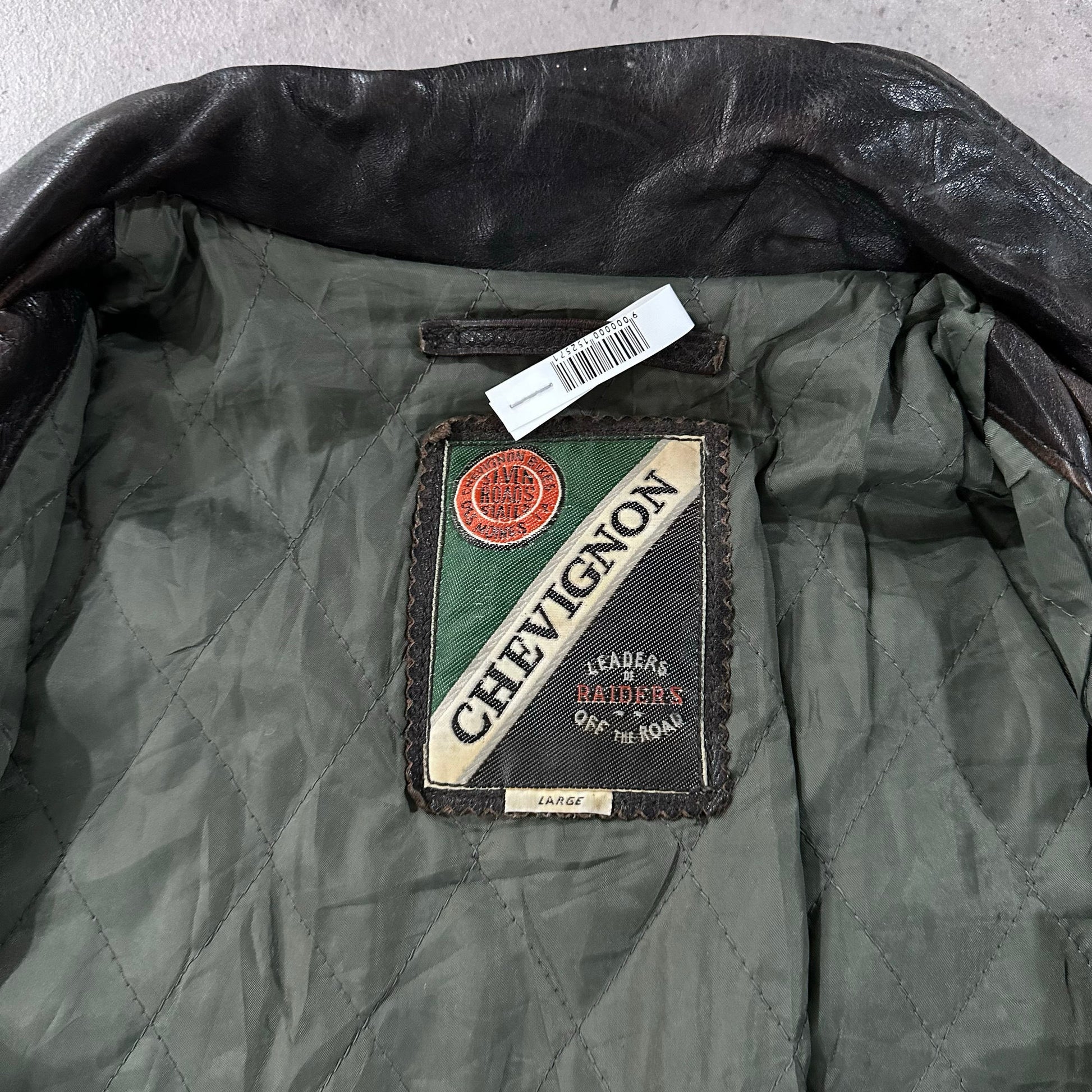 Vintage 70s-90s France Chevignon Retro Leather Jackets