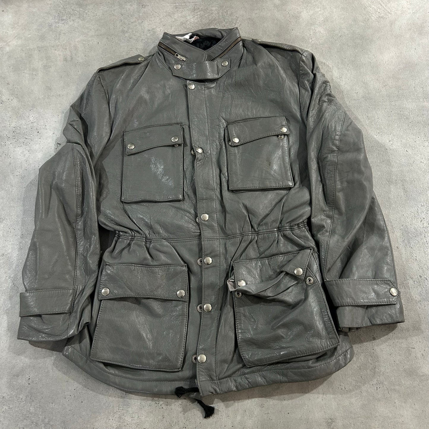 Vintage Mid-Length Leather Jackets