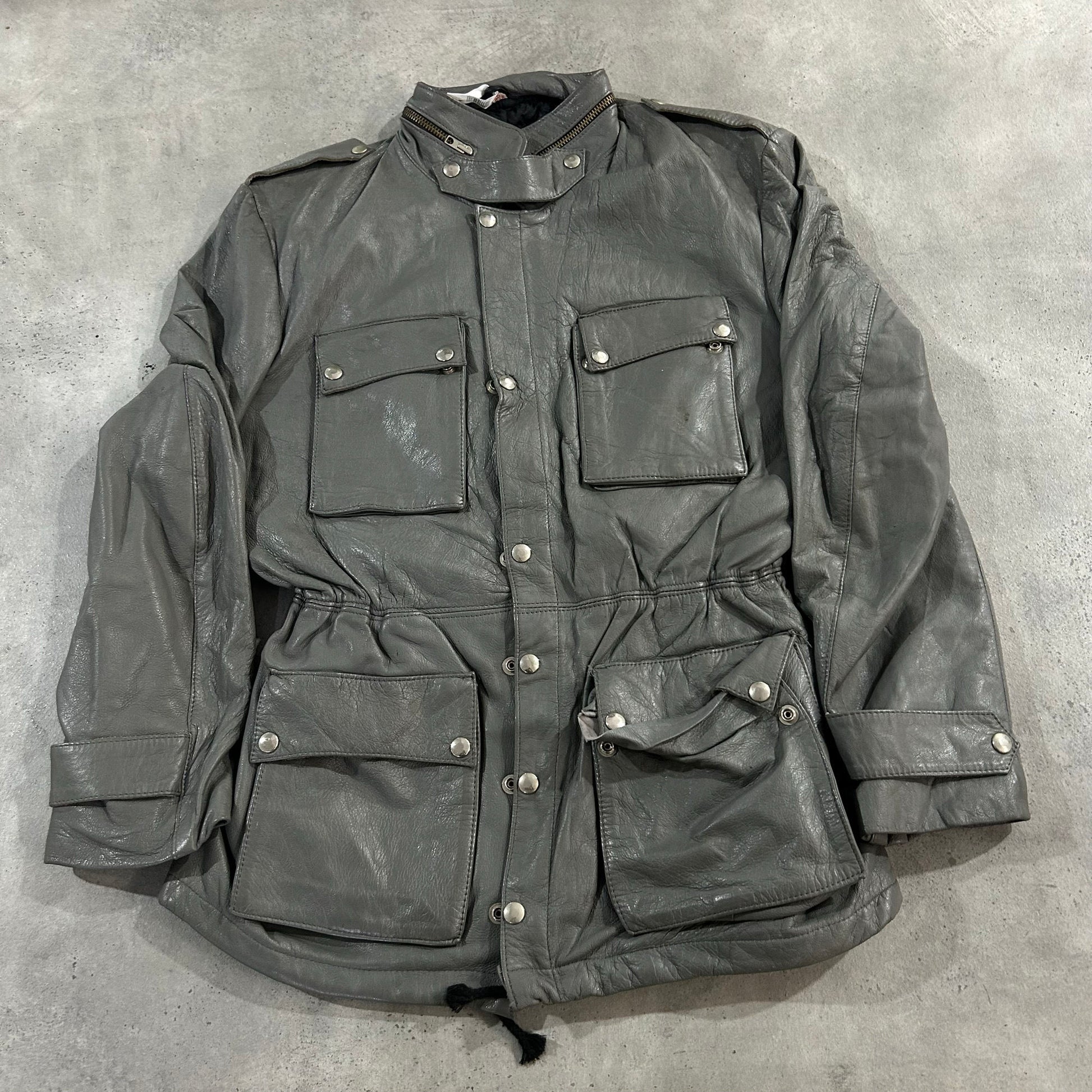 Vintage Mid-Length Leather Jackets