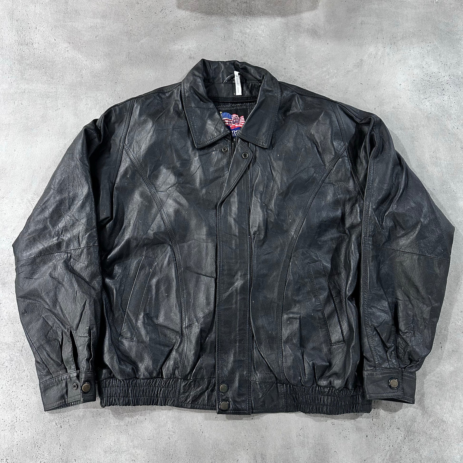 Vintage 70s-90s USA Flight Leather Jackets