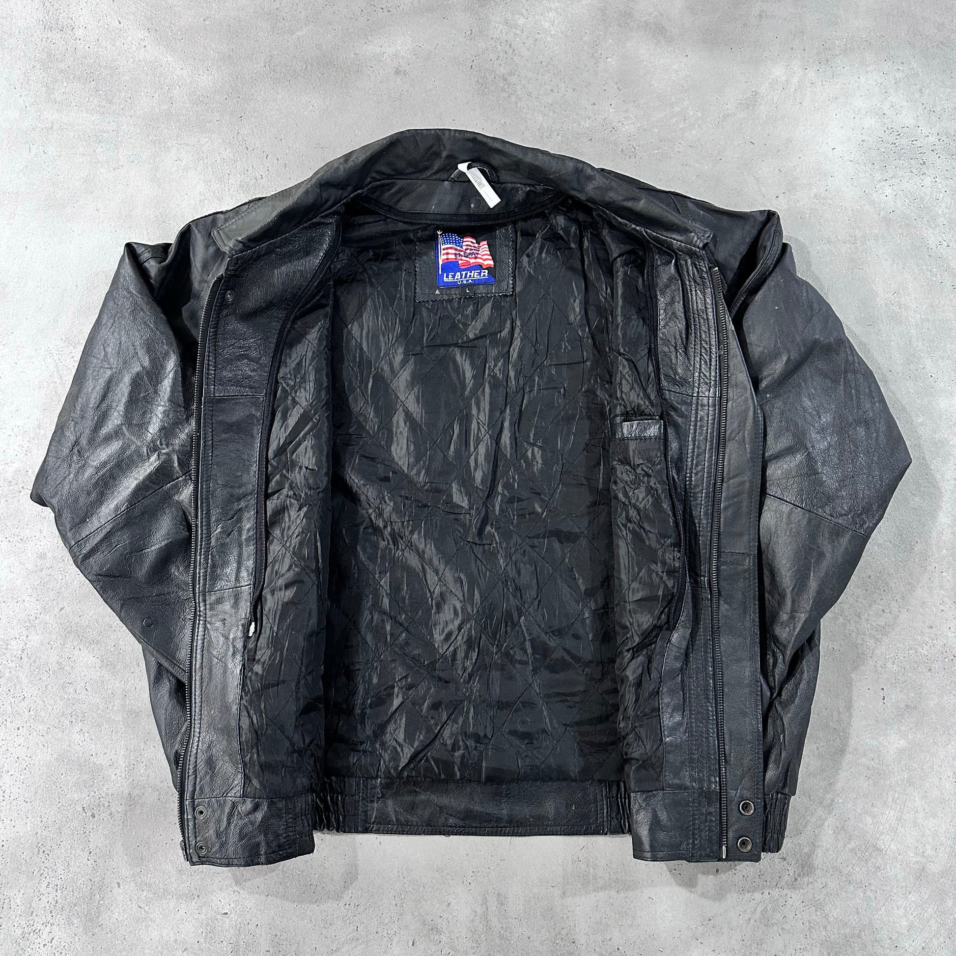 Vintage 70s-90s USA Flight Leather Jackets