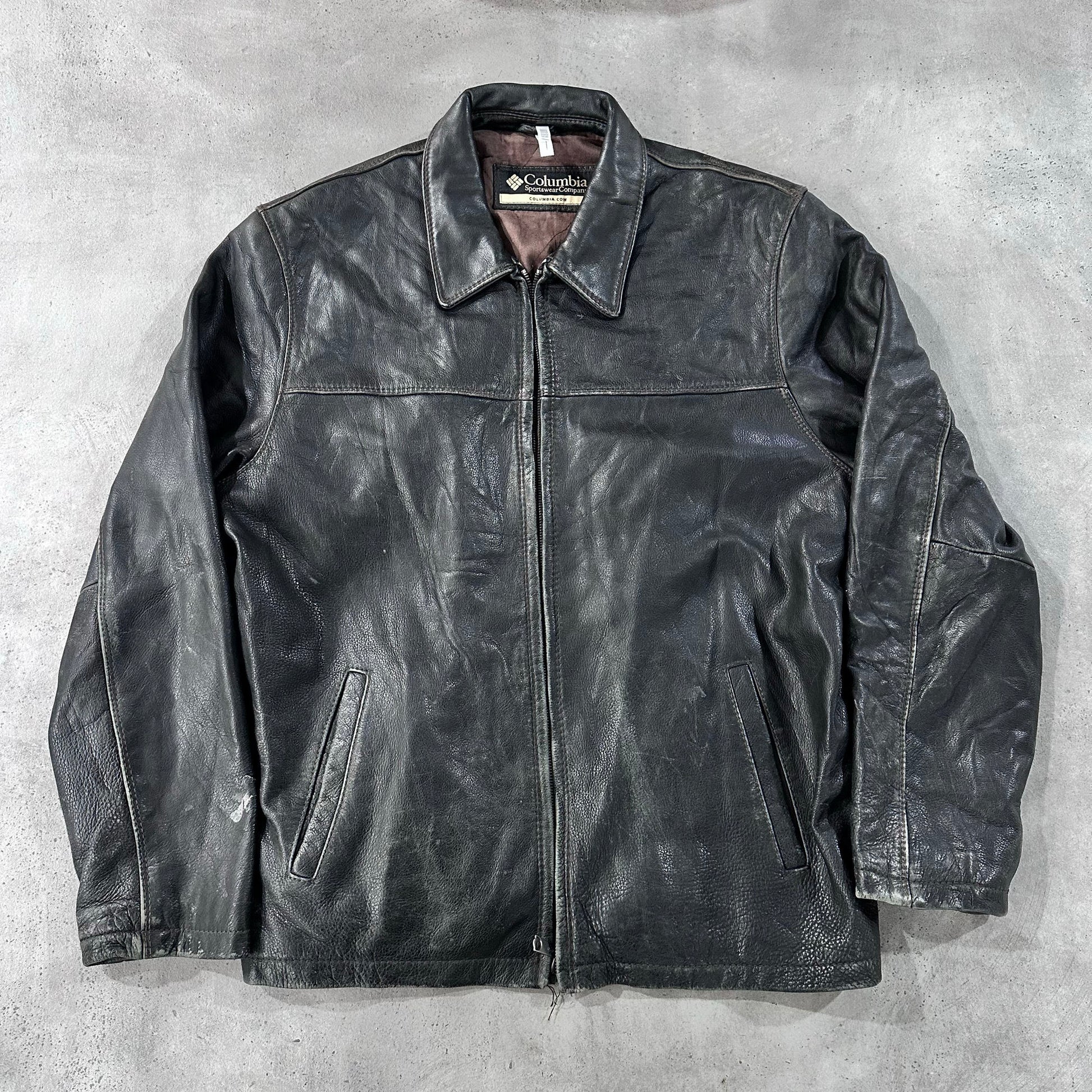 Vintage Columbia Leather Jackets