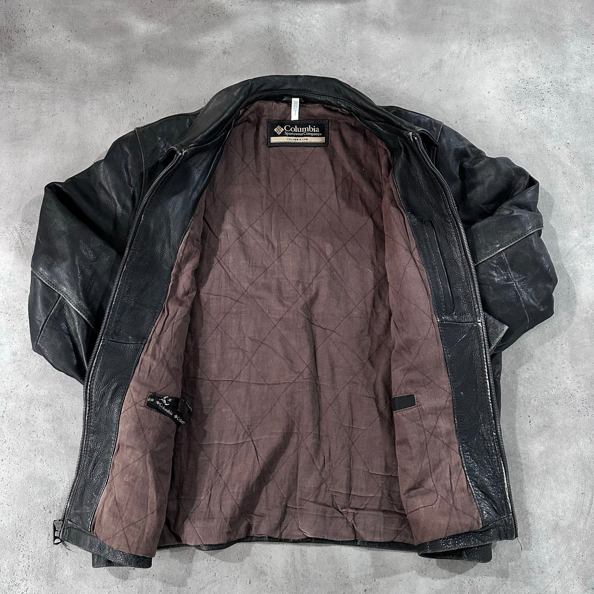 Vintage Columbia Leather Jackets