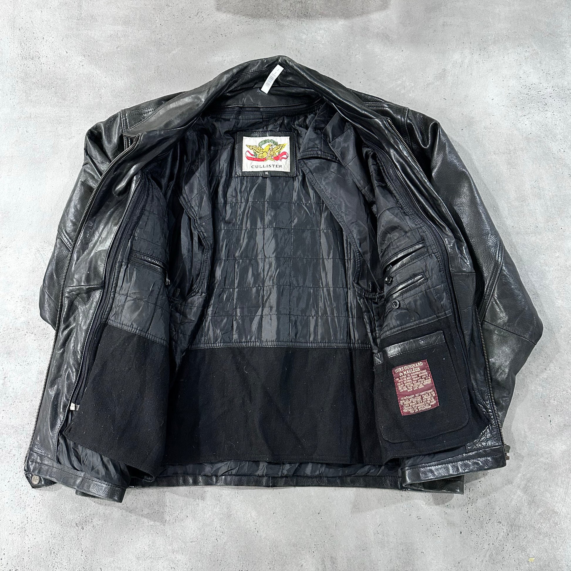 Vintage 70s-90s France Leather Jackets