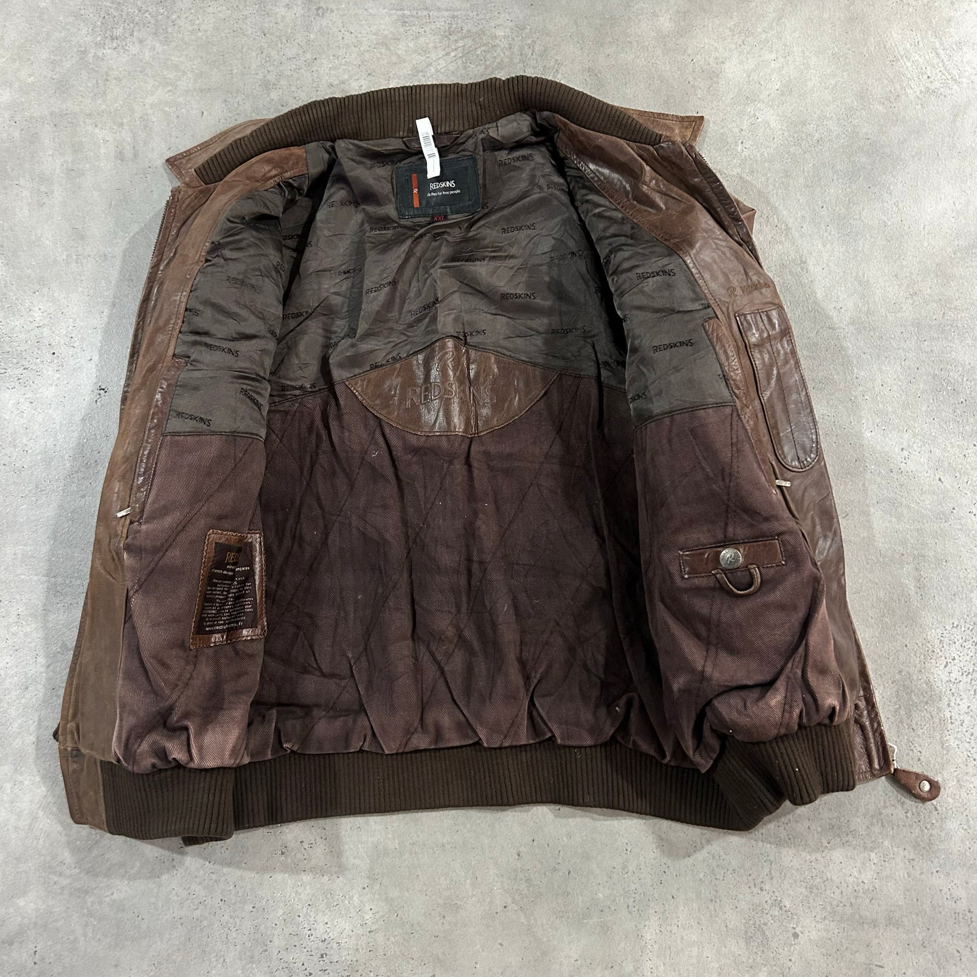 Vintage Redskins Retro Leather Jackets
