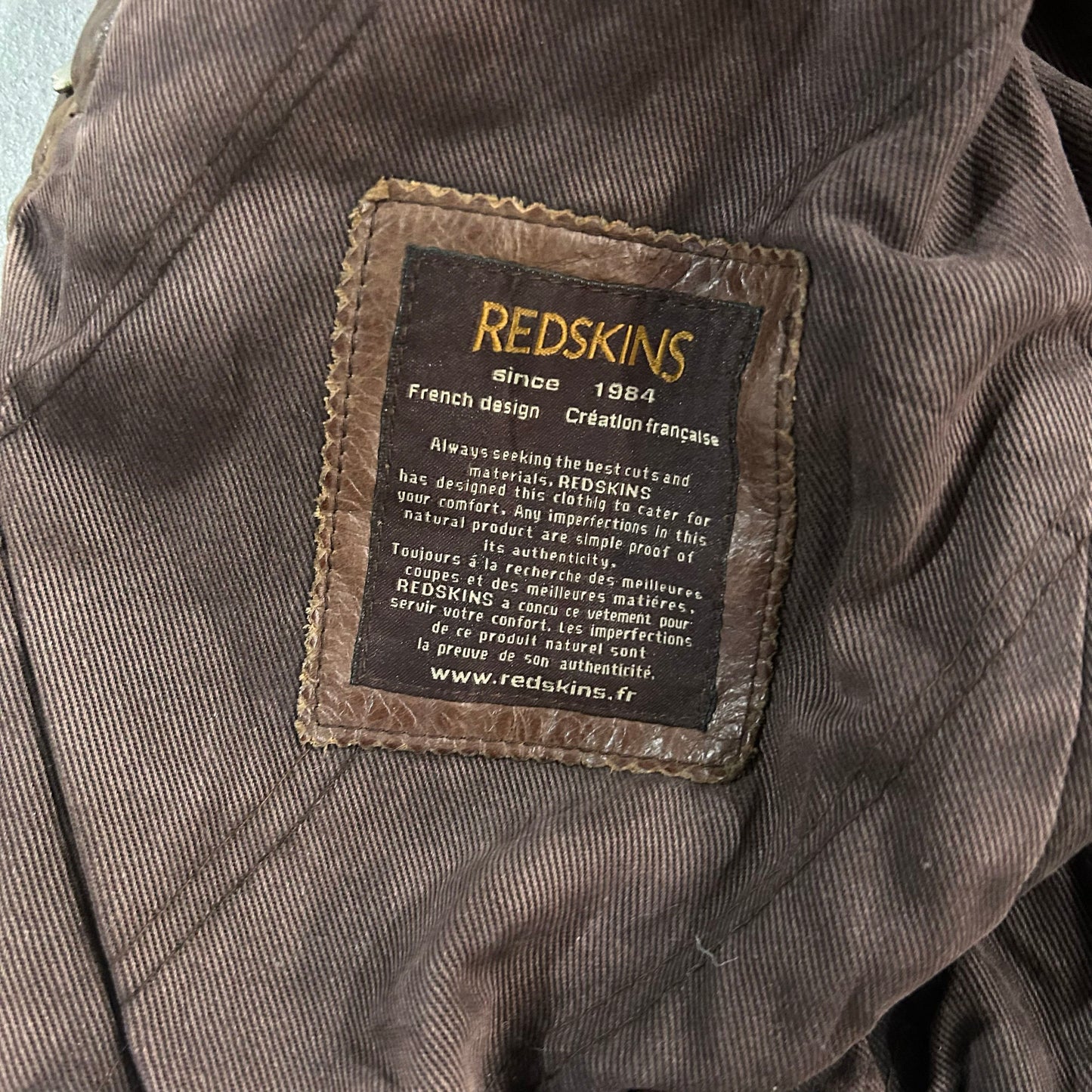 Vintage Redskins Retro Leather Jackets