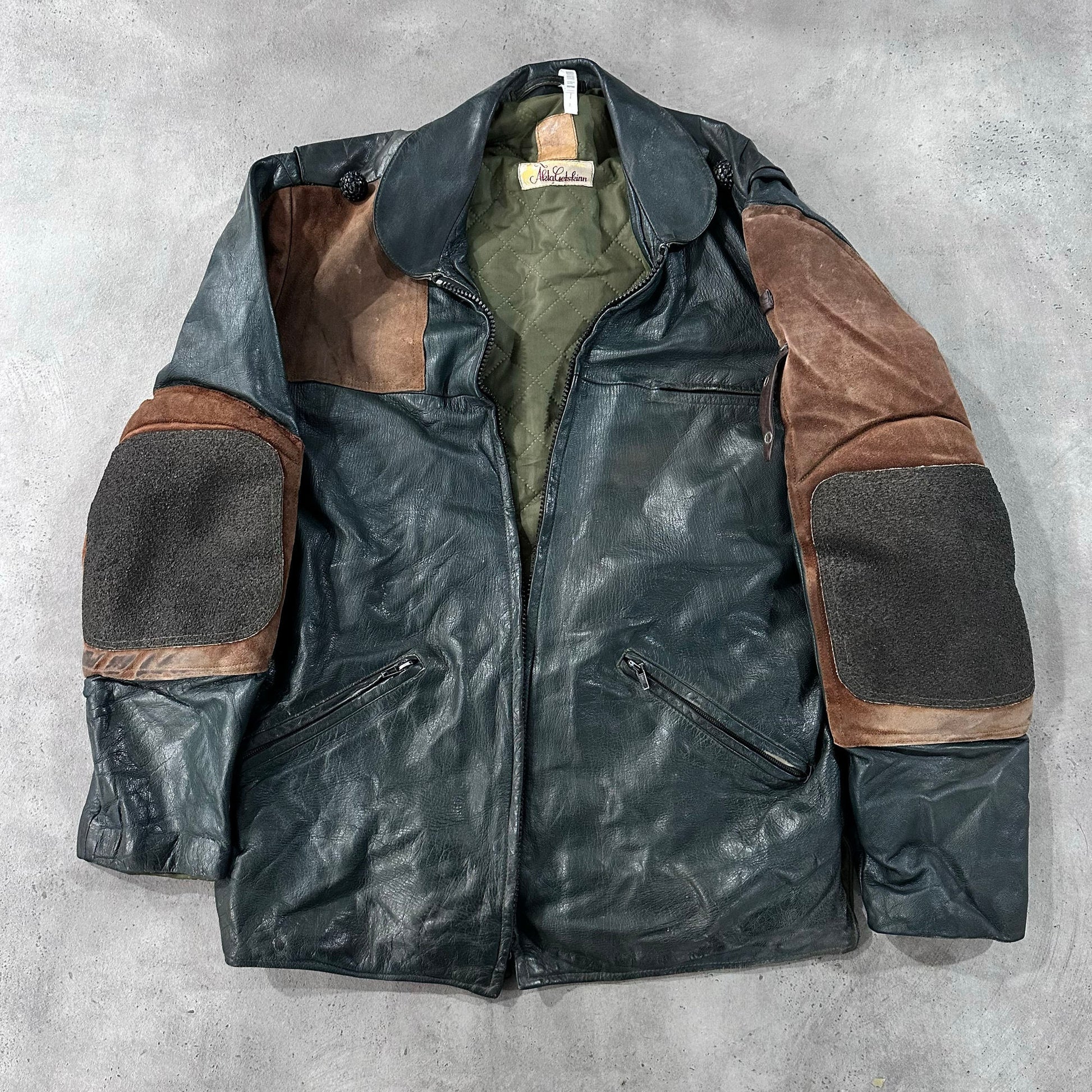 Vintage 70s-90s Sweden Workwear Mid-Length Leather Jackets